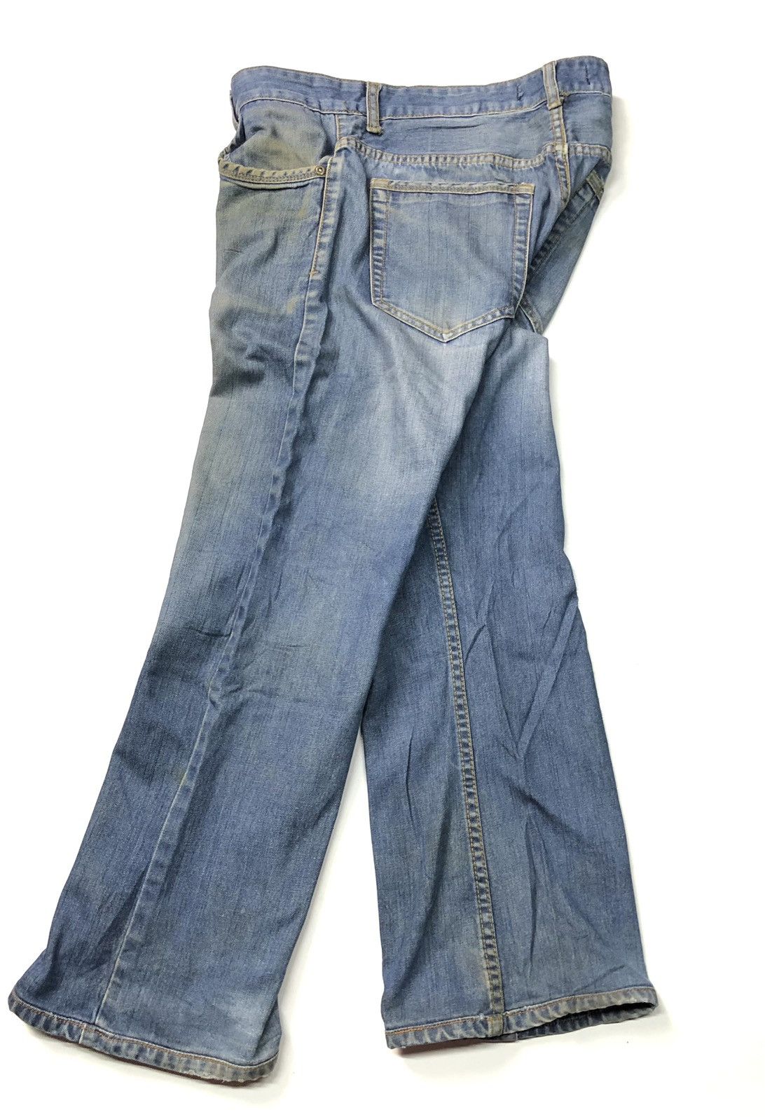 Swissgear SWISS GEAR BY WENGER DISSTRESSED BLUE WASH DENIM Size US 32 / EU 48 - 2 Thumbnail