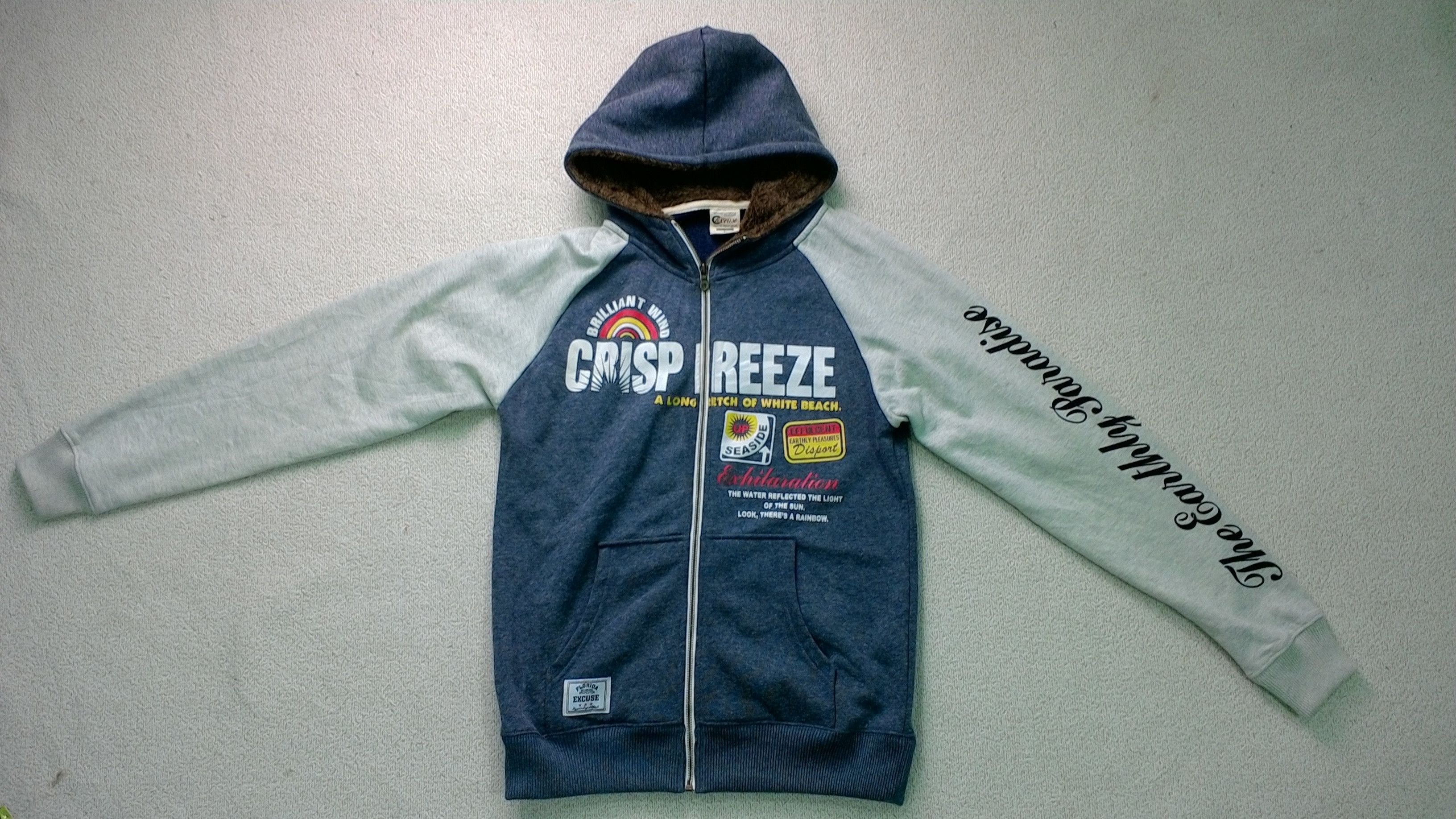 Japanese Brand EXCUSE HOODIES JACKET Size US L / EU 52-54 / 3 - 3 Thumbnail