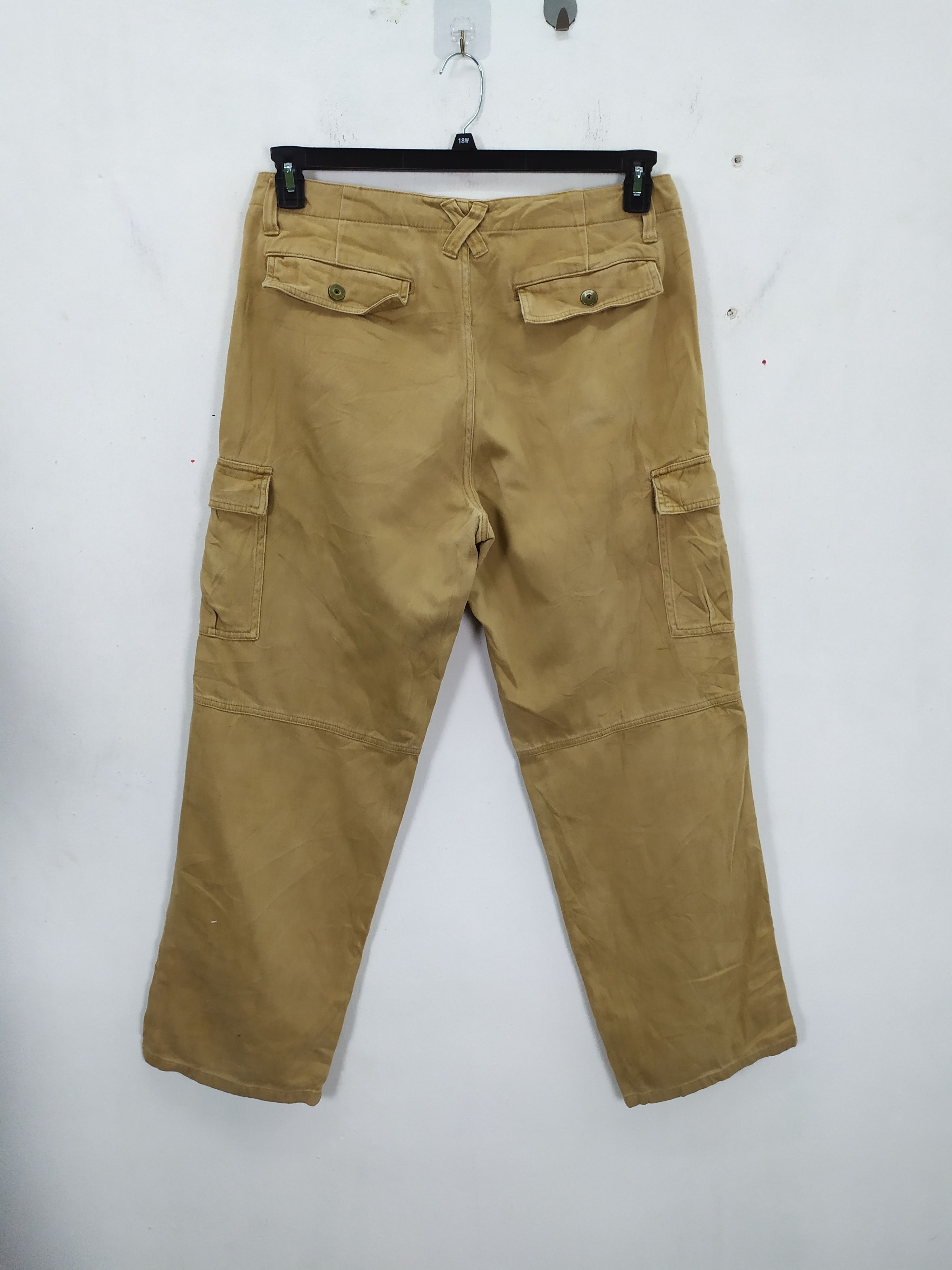Japanese Brand × Vintage VINTAGE BAGGY CARGO PANTS Size US 34 / EU 50 - 2 Thumbnail
