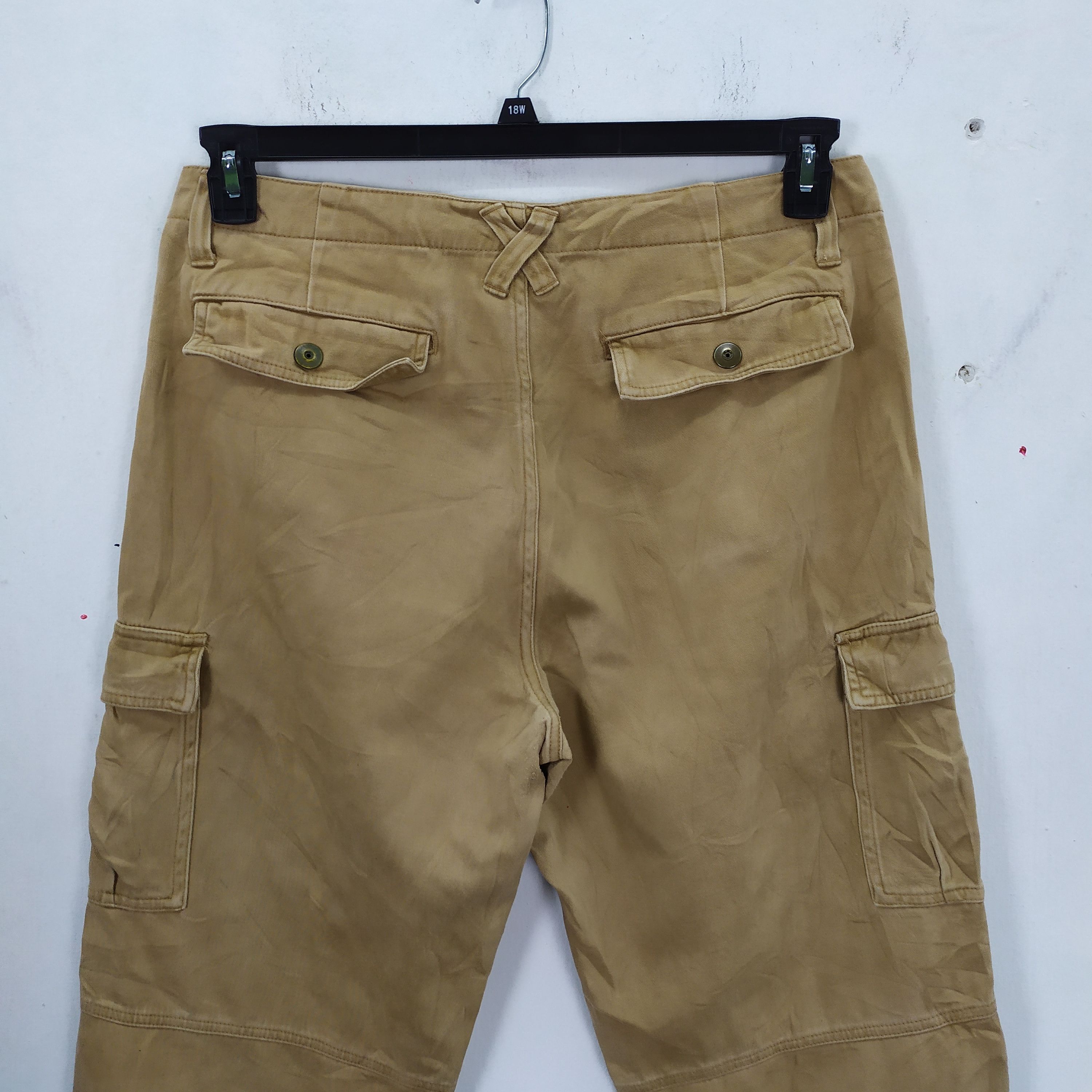 Japanese Brand × Vintage VINTAGE BAGGY CARGO PANTS Size US 34 / EU 50 - 7 Thumbnail
