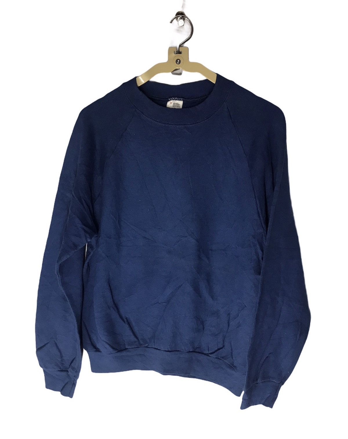 Fruit Of The Loom × Vintage Vintage plain crewneck sweatshirt by fruit of the loom Size US M / EU 48-50 / 2 - 1 Thumbnail