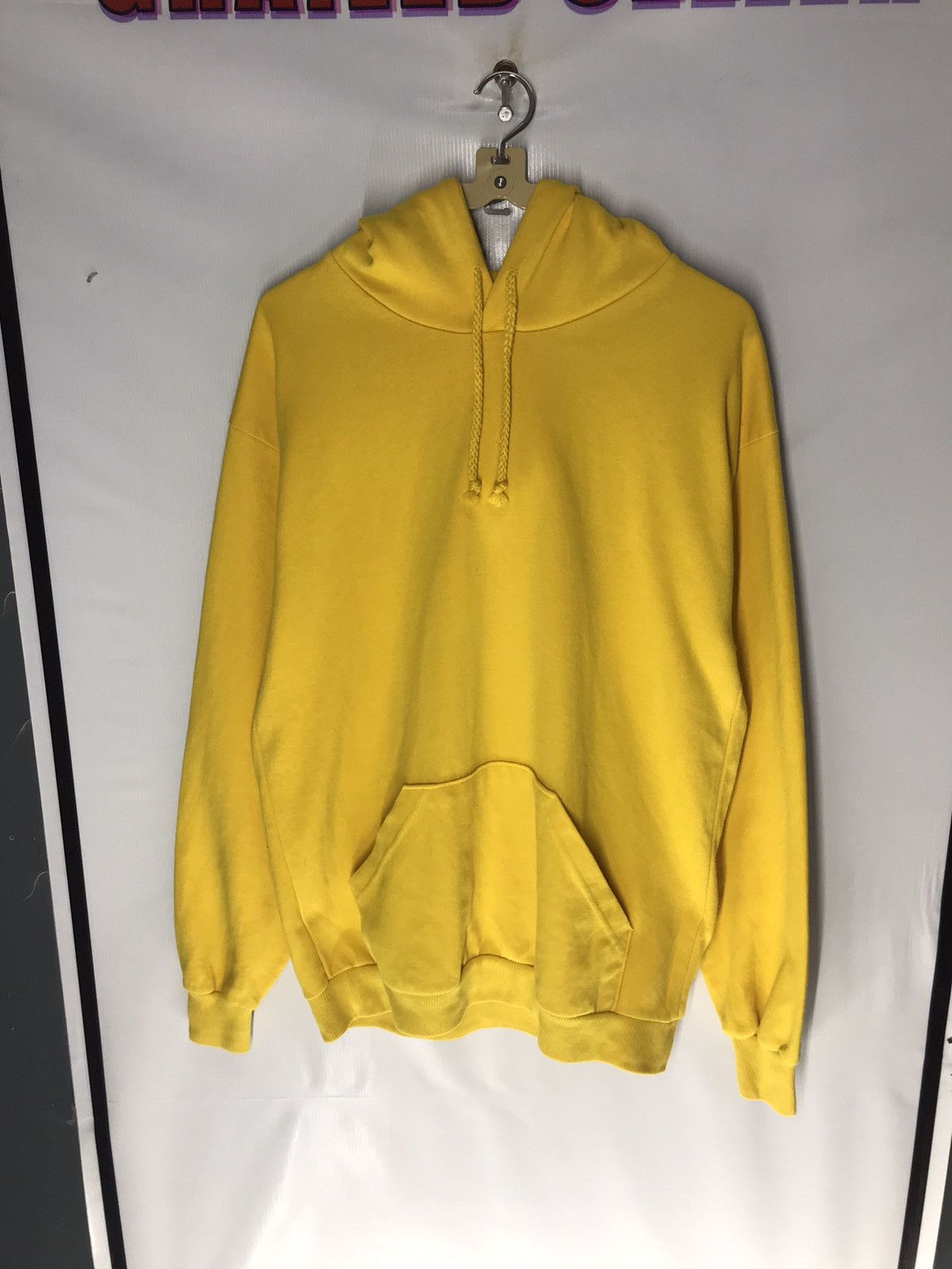 Vintage Vintage plain hoodie pullover Size US M / EU 48-50 / 2 - 4 Thumbnail
