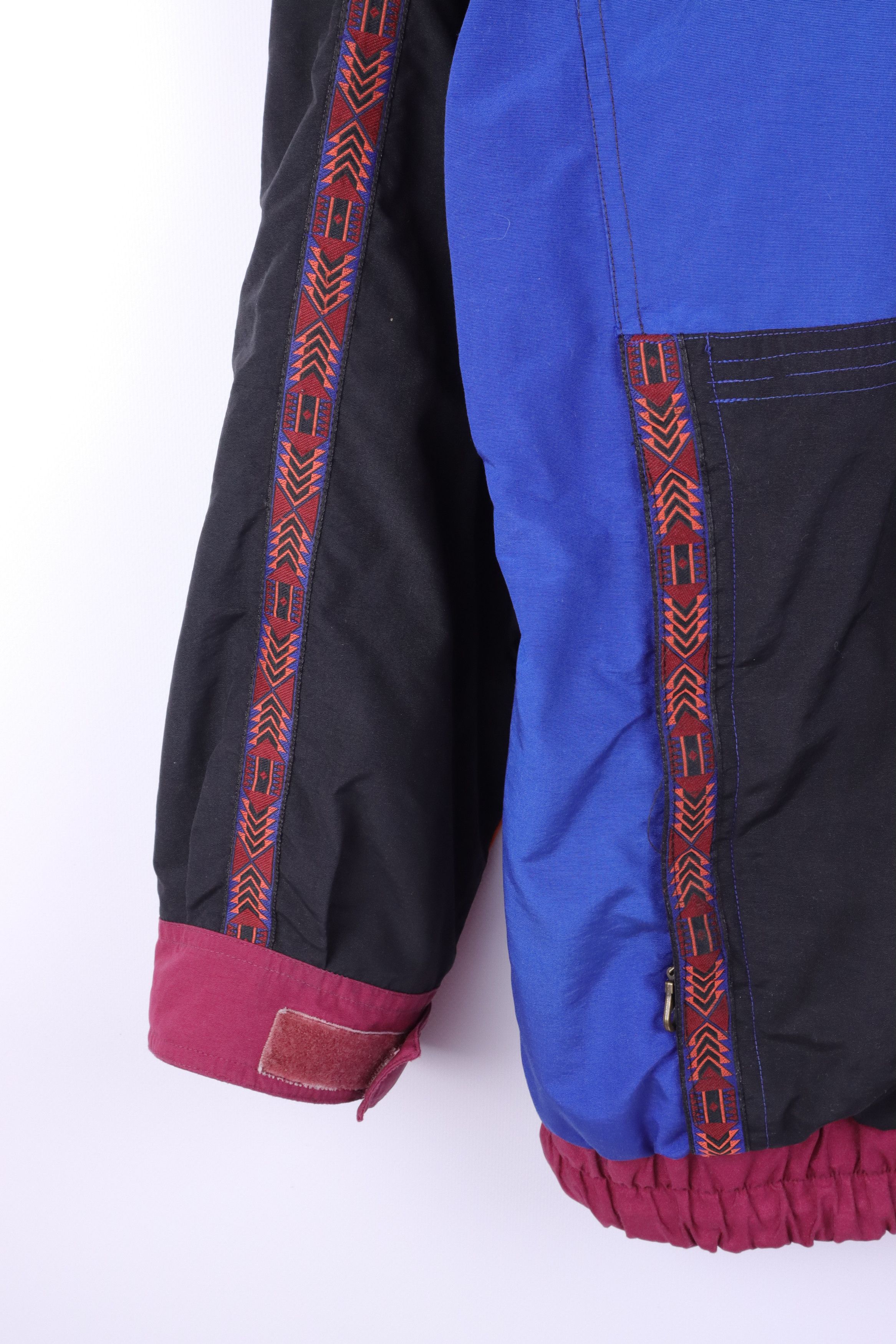 The North Face × Vintage Vintage 1992 The North Face Aztec Windbreaker Jacket Size US L / EU 52-54 / 3 - 4 Thumbnail