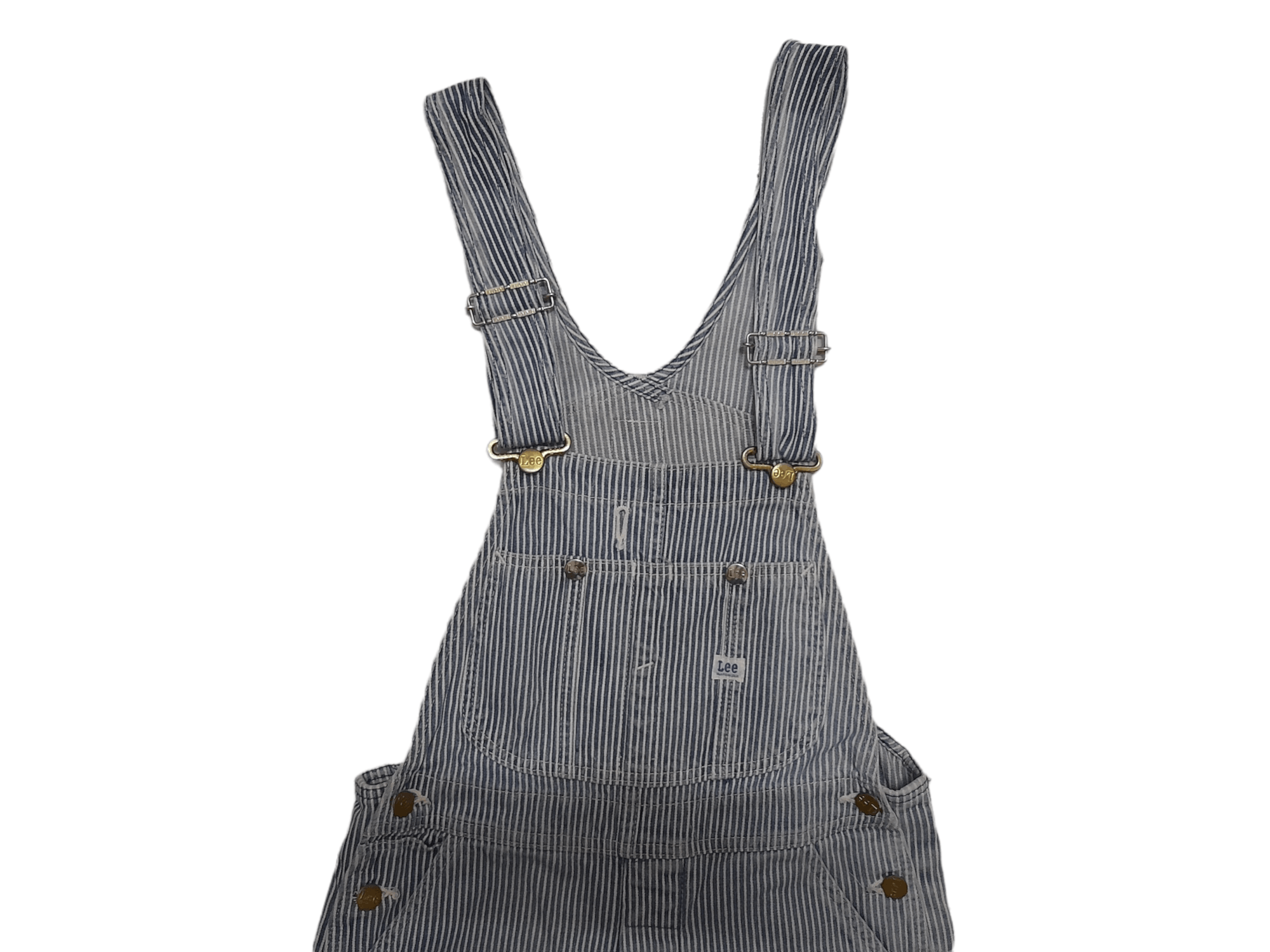 Lee LEE Hickory Denim Overalls (E116) Size US 31 - 4 Thumbnail