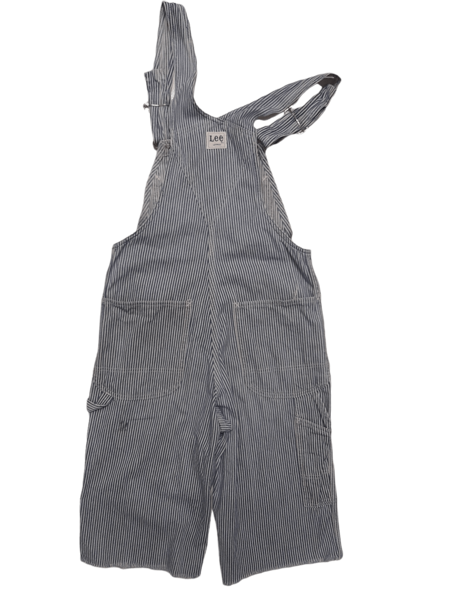 Lee LEE Hickory Denim Overalls (E116) Size US 31 - 8 Thumbnail