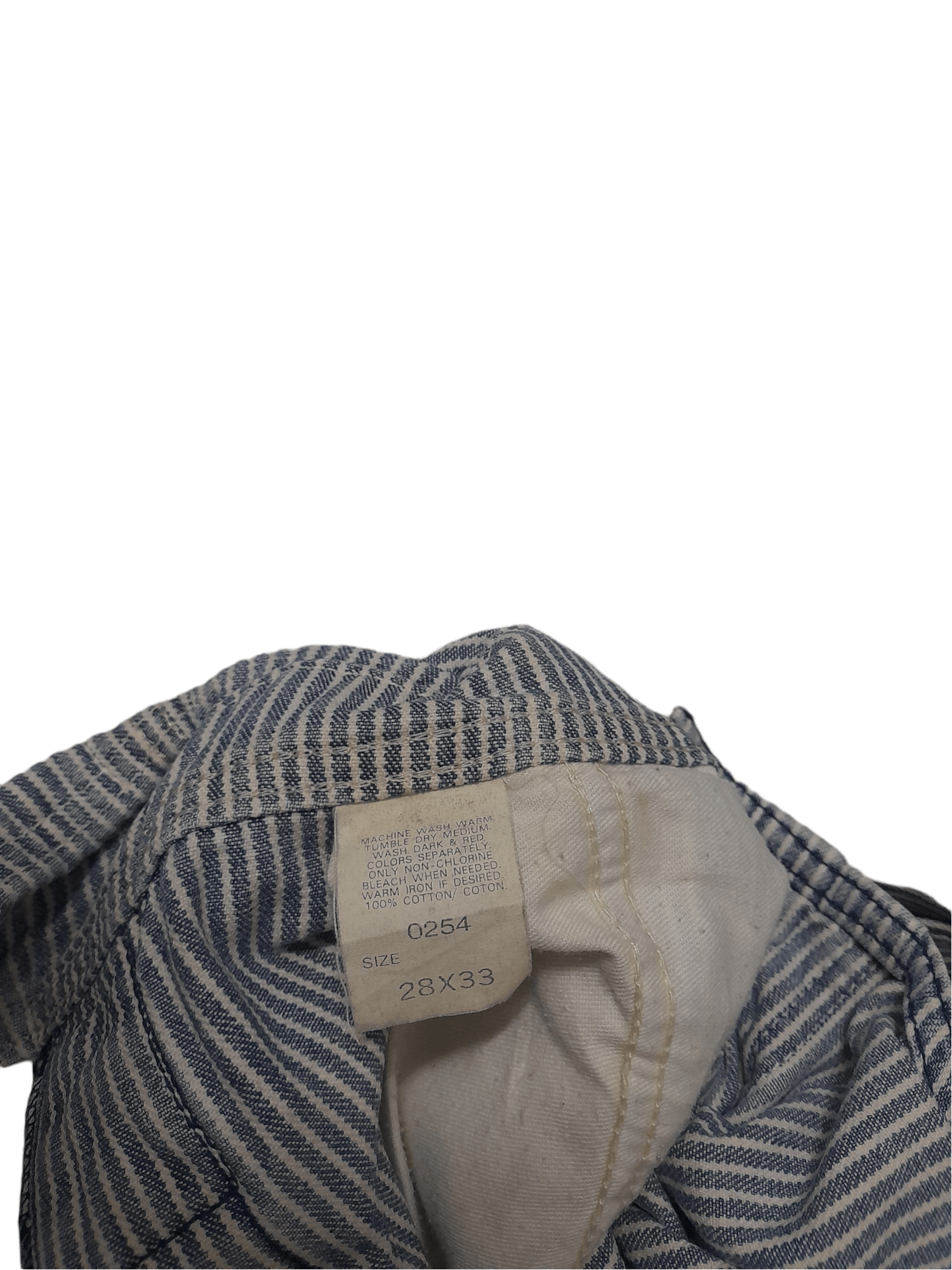Lee LEE Hickory Denim Overalls (E116) Size US 31 - 12 Thumbnail