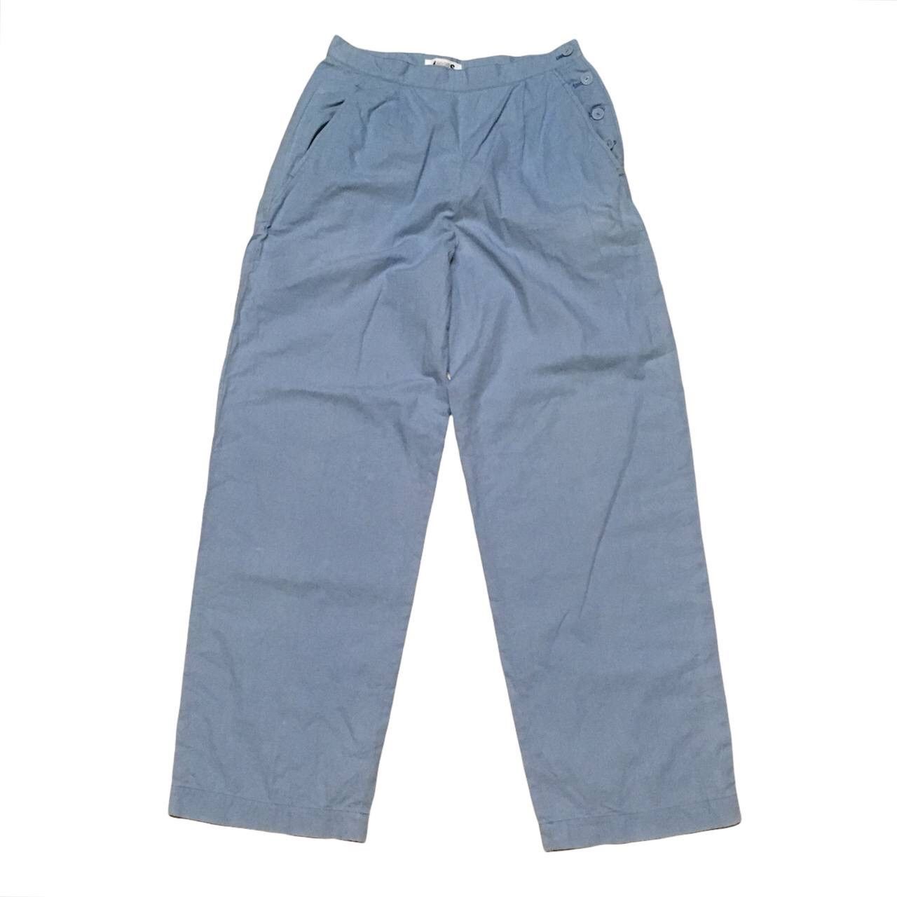 image of Avant Garde x Issey Miyake Is Issey Miyake Casual Baggy Pants in Blue, Men's (Size 26)