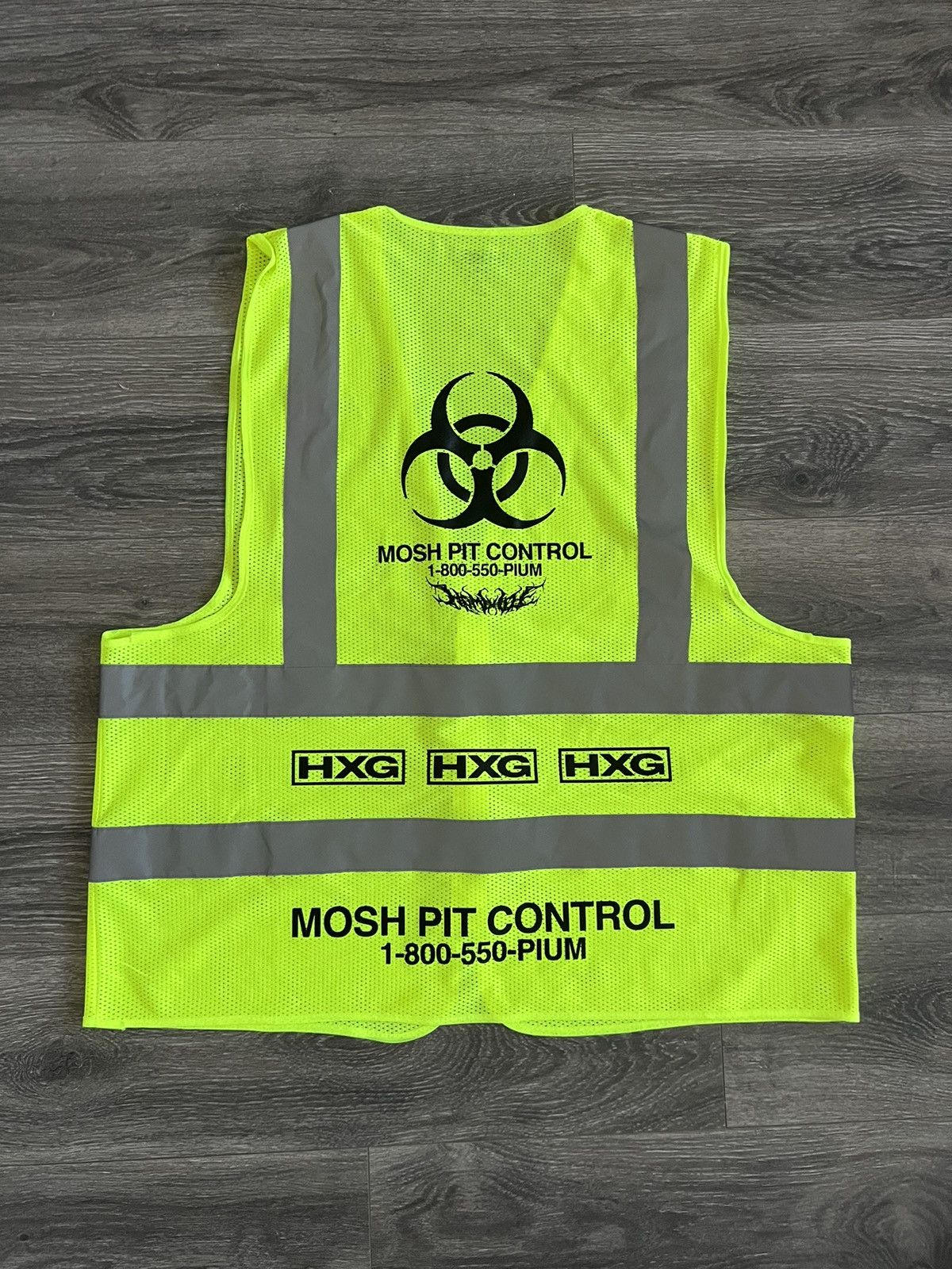 homixide gang moshpit control vest