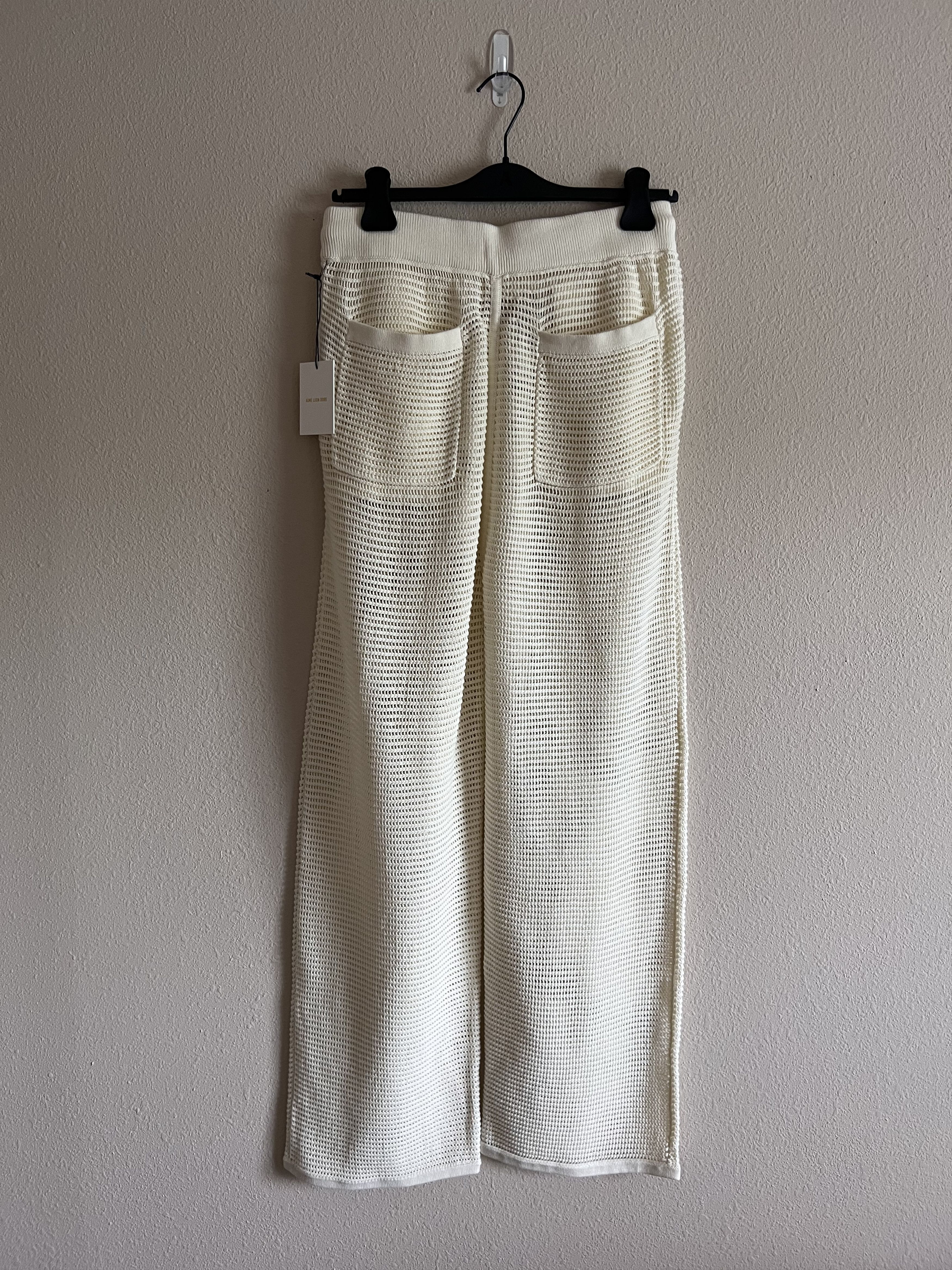 Aime Leon Dore Aime Leon Dore Mesh Knit Pants in Natural Size US 30 / EU 46 - 5 Thumbnail