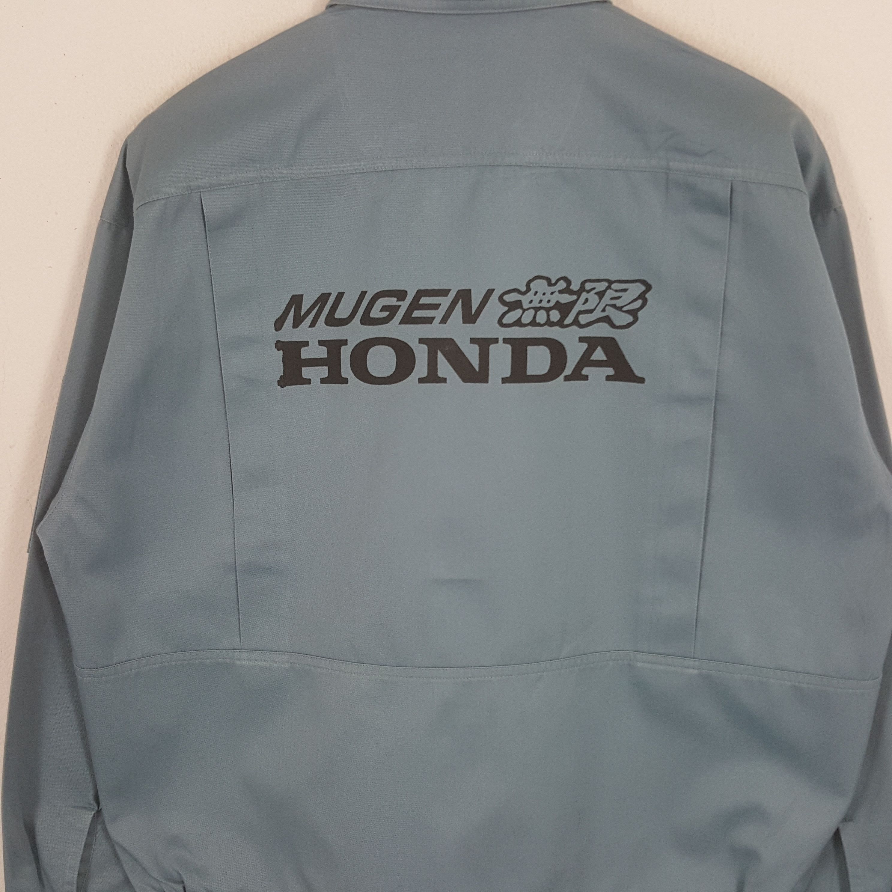 Honda × Vintage Vintage Mugen Honda Japanese Racing Team Custom Logo Jacket Size US L / EU 52-54 / 3 - 2 Thumbnail