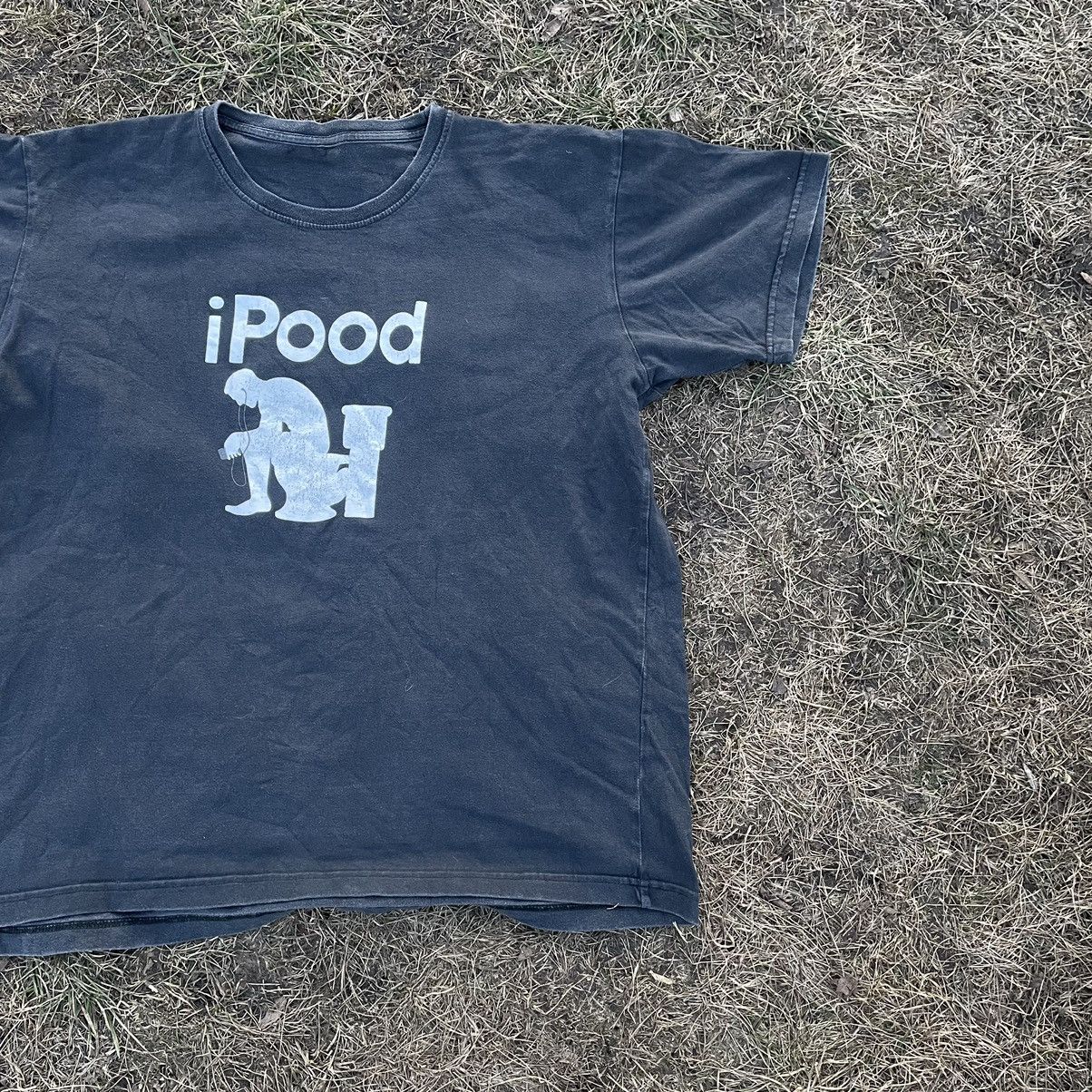 Vintage Vintage Y2K Sun Faded iPood Graphic Tee Skate Oversized L Size US L / EU 52-54 / 3 - 3 Thumbnail