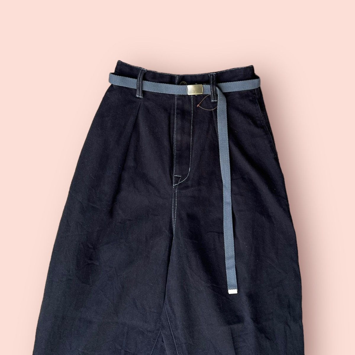 Japanese Brand NICO AND... WIDE BAGGY PANTS JAPAN Size US 31 - 2 Thumbnail