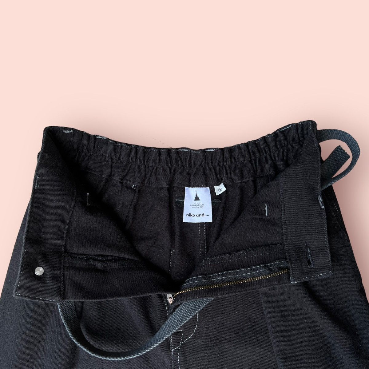 Japanese Brand NICO AND... WIDE BAGGY PANTS JAPAN Size US 31 - 14 Thumbnail