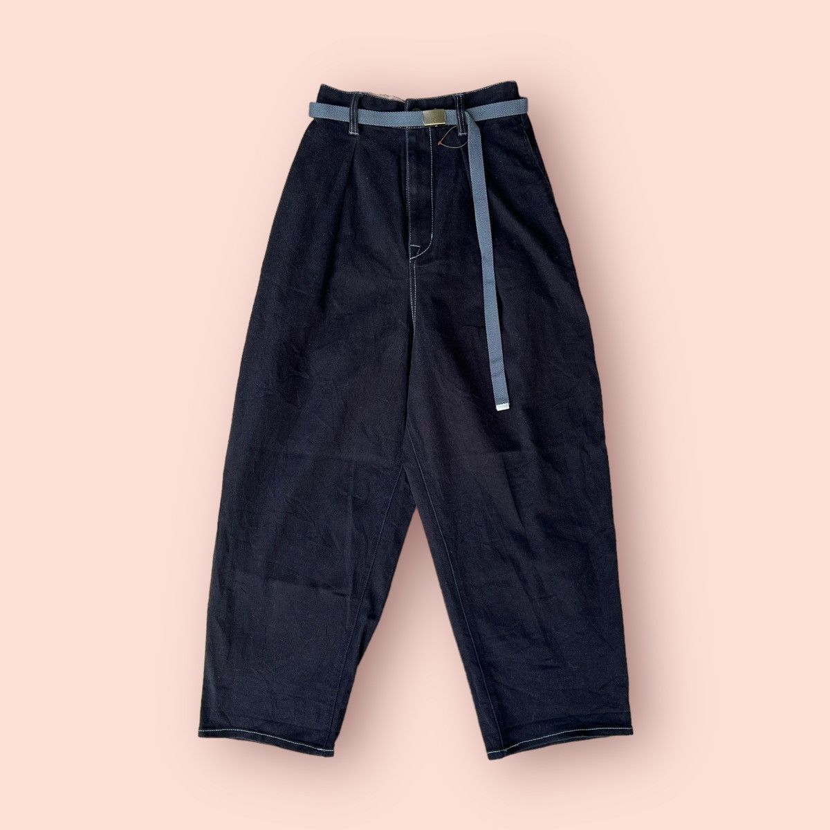Japanese Brand NICO AND... WIDE BAGGY PANTS JAPAN Size US 31 - 10 Thumbnail