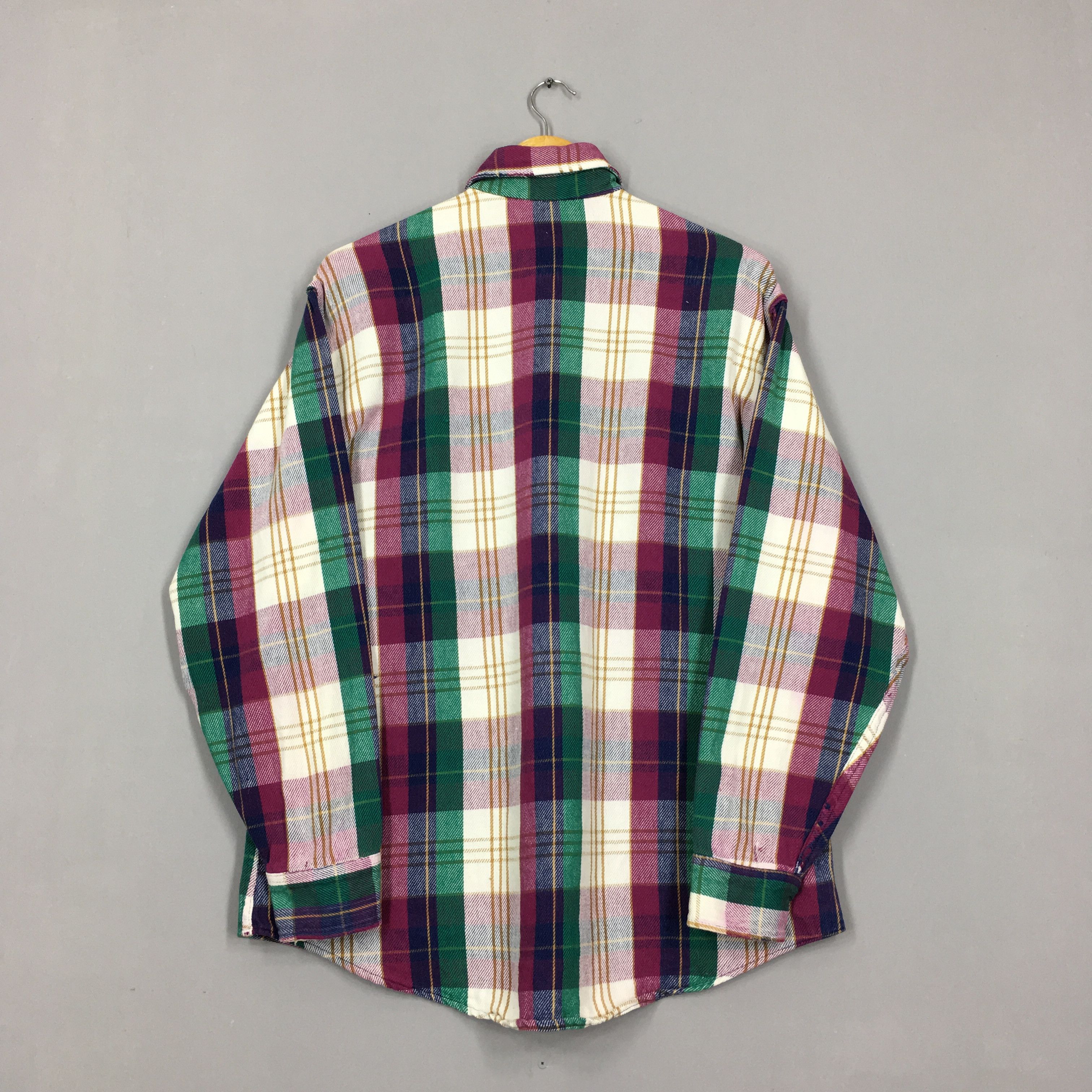 Flannel × St. Johns Bay × Vintage Vintage St Johns Bay Plaid Checkered Flannel Shirt Size L Size US L / EU 52-54 / 3 - 7 Thumbnail