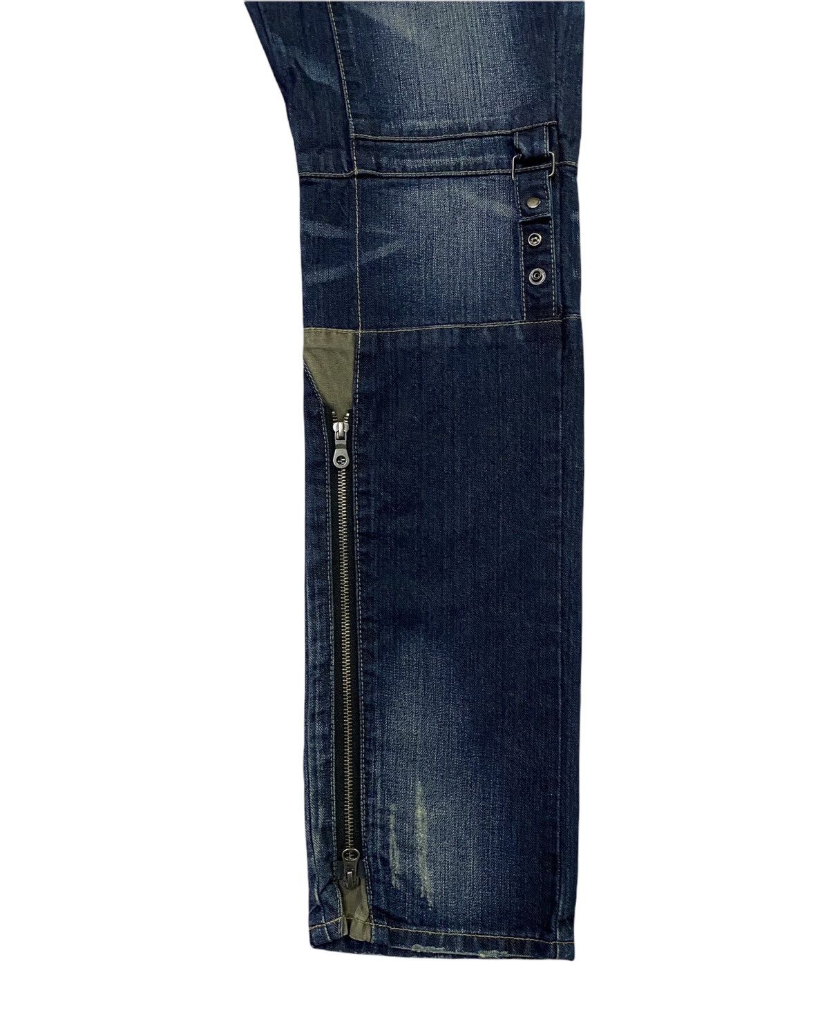 Japanese Brand × PPFM PPFM Design Distressed Denim Jeans Size US 33 - 19 Thumbnail