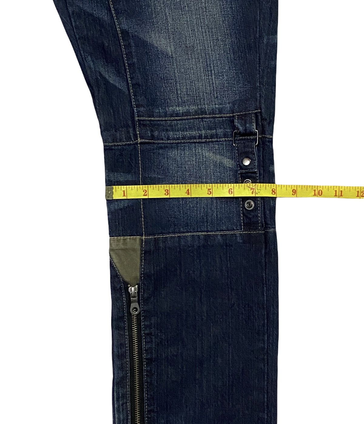 Japanese Brand × PPFM PPFM Design Distressed Denim Jeans Size US 33 - 10 Thumbnail