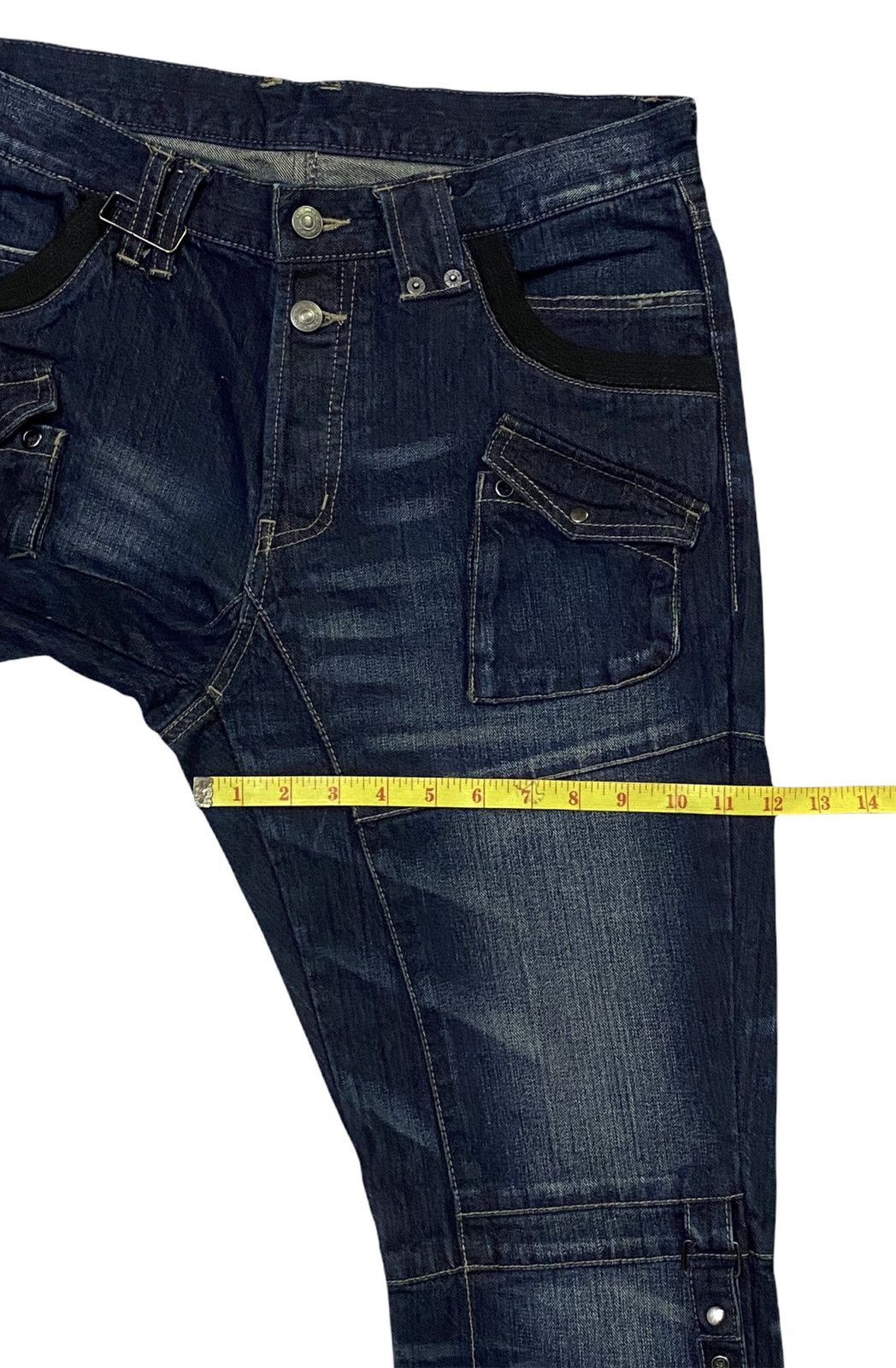 Japanese Brand × PPFM PPFM Design Distressed Denim Jeans Size US 33 - 9 Thumbnail