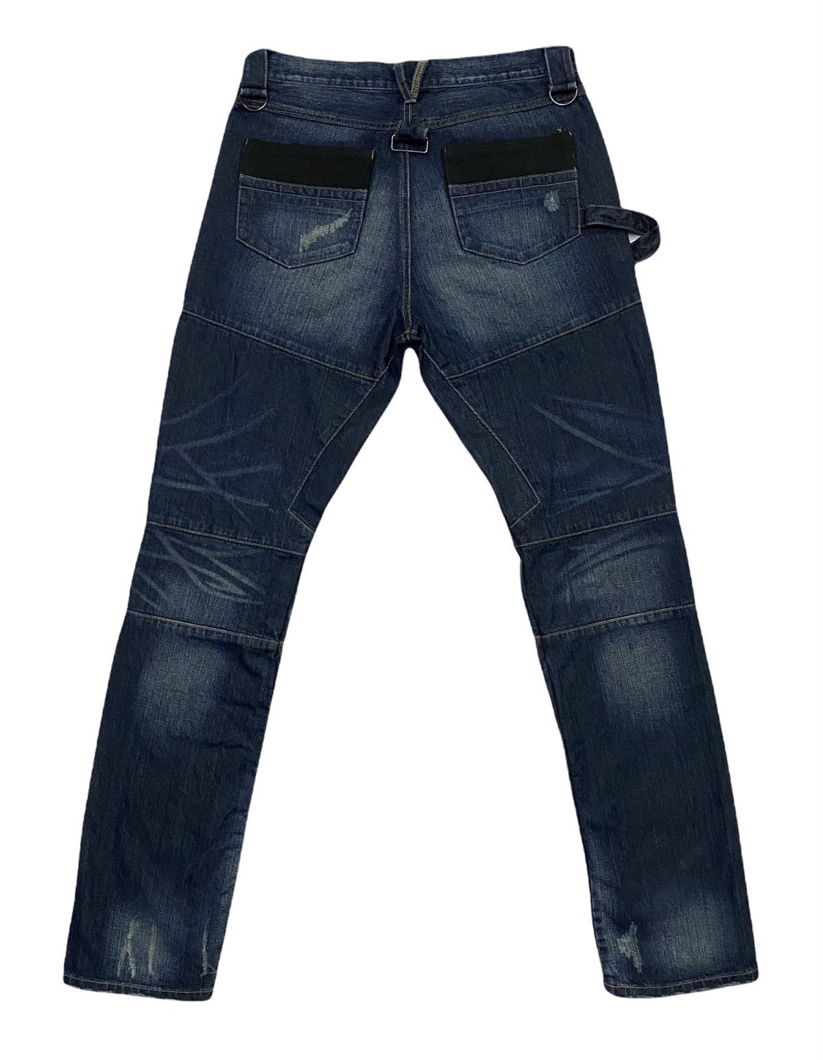 Japanese Brand × PPFM PPFM Design Distressed Denim Jeans Size US 33 - 3 Thumbnail