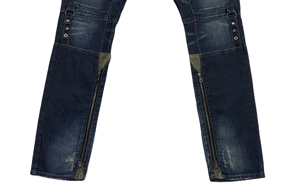 Japanese Brand × PPFM PPFM Design Distressed Denim Jeans Size US 33 - 18 Thumbnail