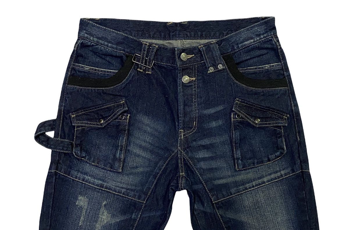 Japanese Brand × PPFM PPFM Design Distressed Denim Jeans Size US 33 - 22 Thumbnail