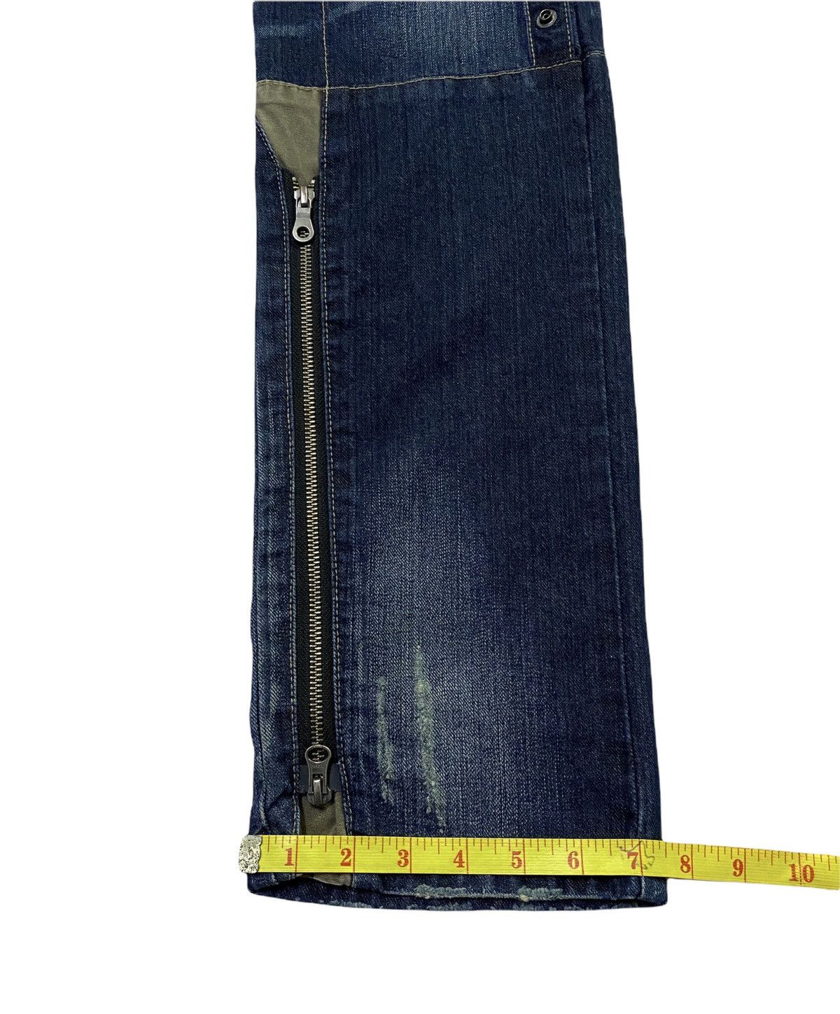 Japanese Brand × PPFM PPFM Design Distressed Denim Jeans Size US 33 - 11 Thumbnail