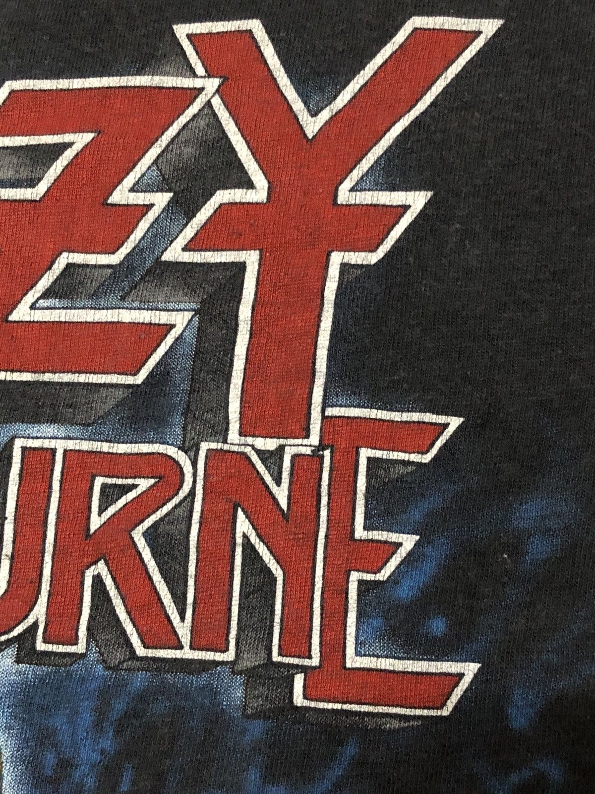 Black Sabbath Original Vintage Ozzy Osbourne Tee 1981 Blizzard Of Oz Tour Size US S / EU 44-46 / 1 - 11 Thumbnail