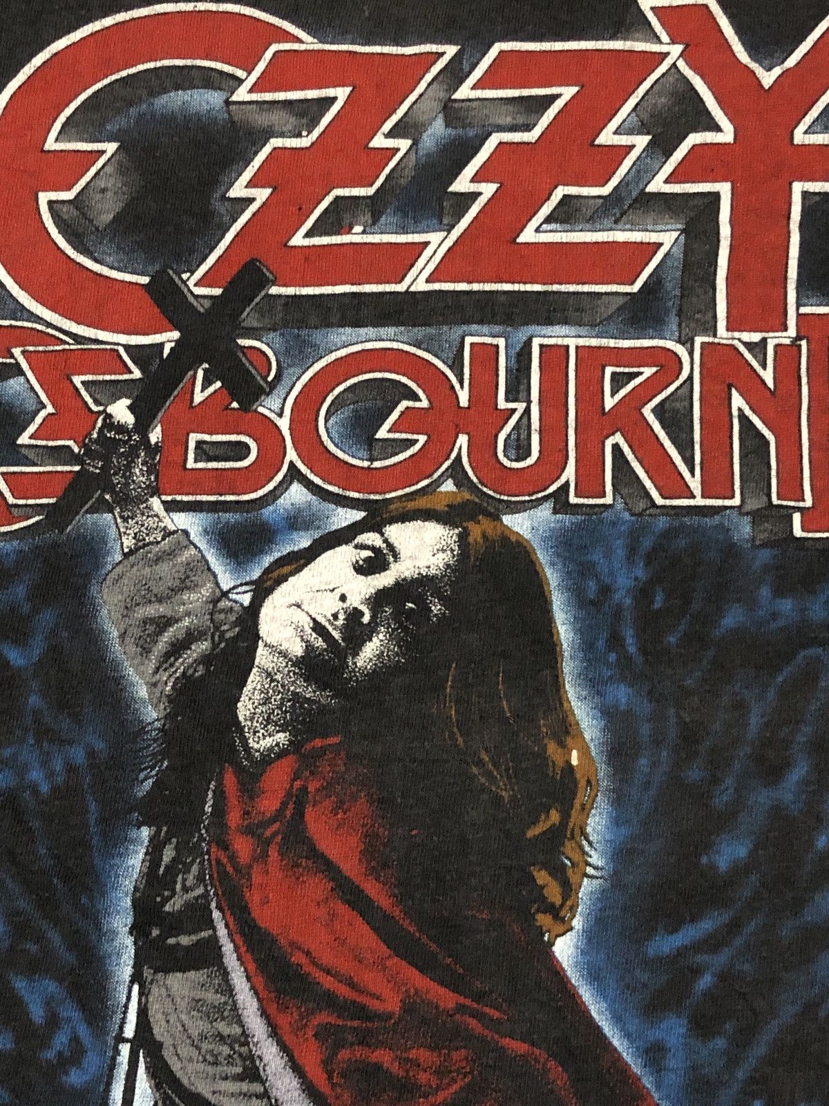 Black Sabbath Original Vintage Ozzy Osbourne Tee 1981 Blizzard Of Oz Tour Size US S / EU 44-46 / 1 - 10 Thumbnail