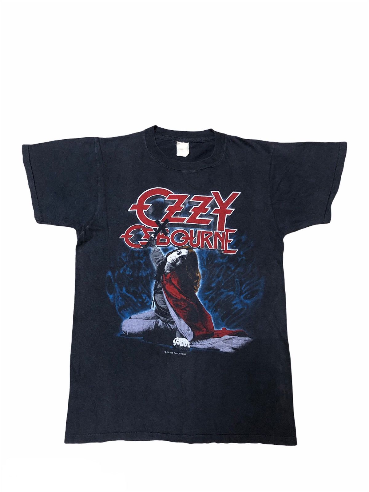 image of Black Sabbath x Ozzy Osbourne Concert Tee Original Vintage Ozzy Osbourne Tee 1981 Blizzard Of Oz To