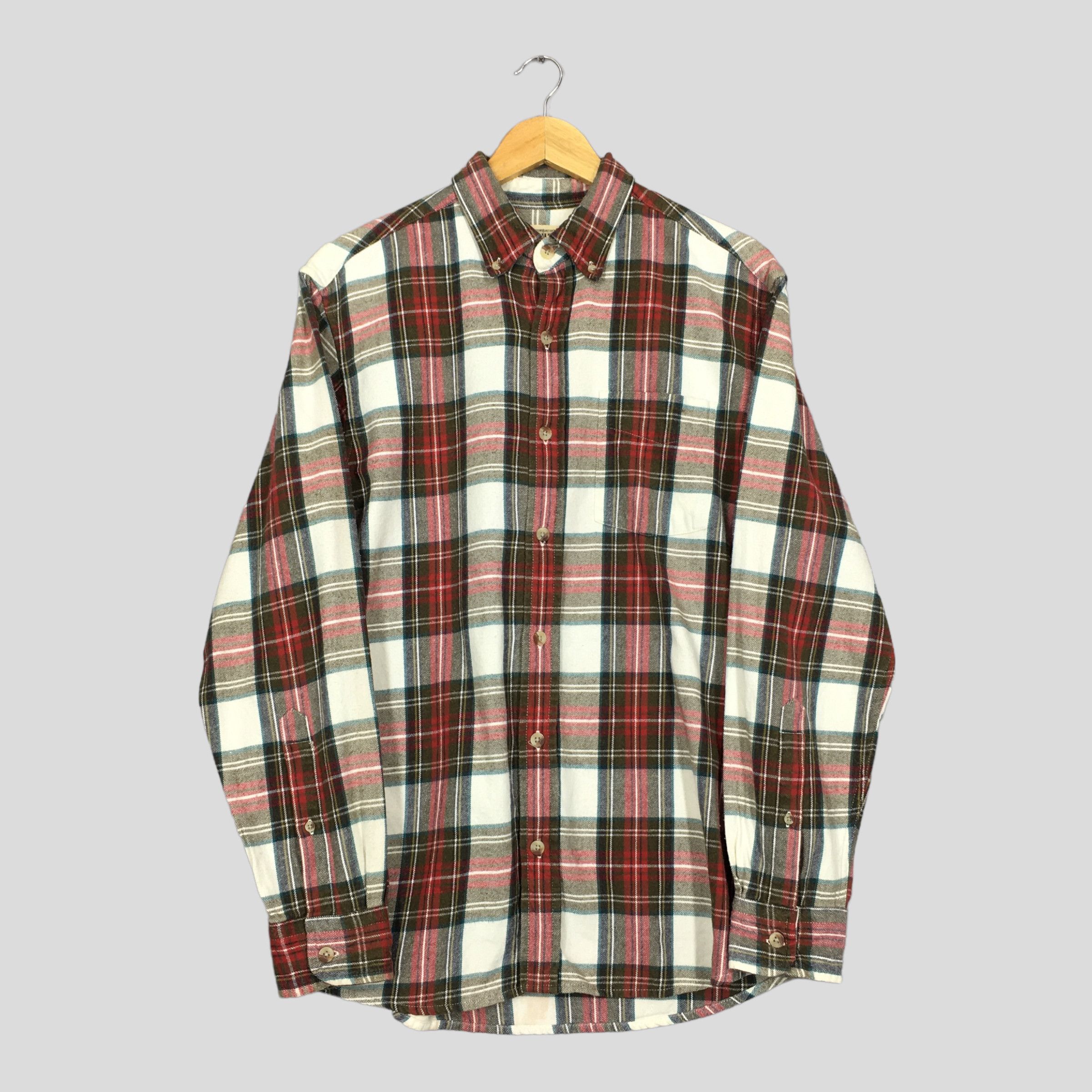 Flannel × Redhead × Vintage Vintage Red Head Plaid Checkered Flannel Shirt Size M Size US M / EU 48-50 / 2 - 1 Thumbnail