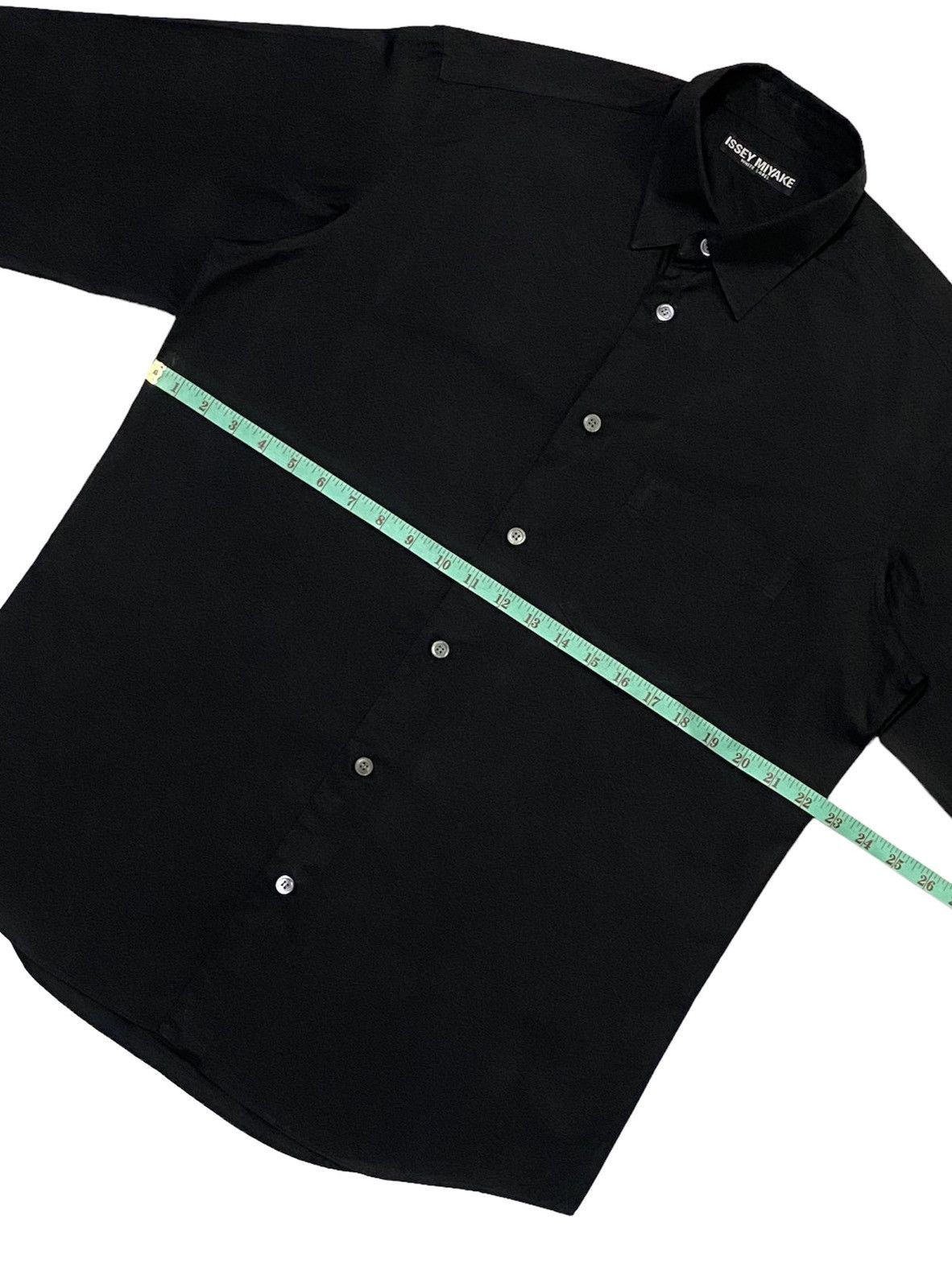 Issey Miyake × Japanese Brand × Tete Homme Issey Miyake Long Sleeve Shirt Button Ups Size US M / EU 48-50 / 2 - 4 Thumbnail
