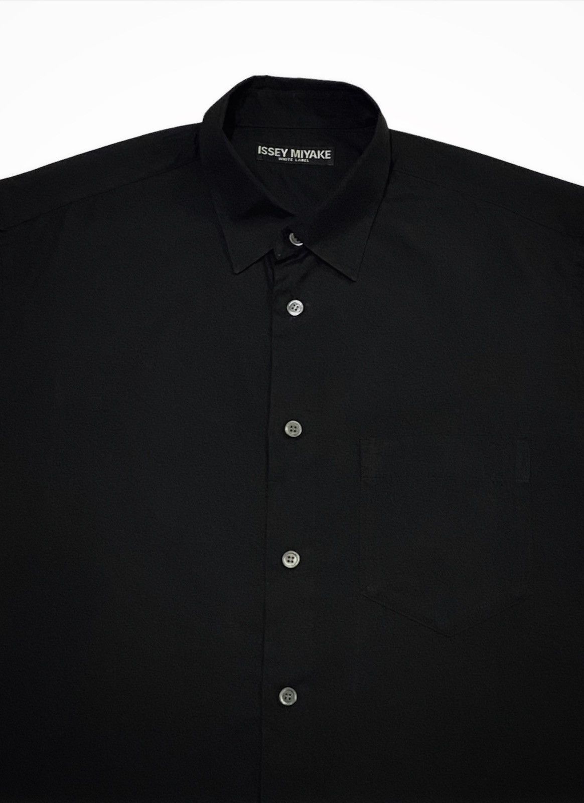 Issey Miyake × Japanese Brand × Tete Homme Issey Miyake Long Sleeve Shirt Button Ups Size US M / EU 48-50 / 2 - 13 Thumbnail