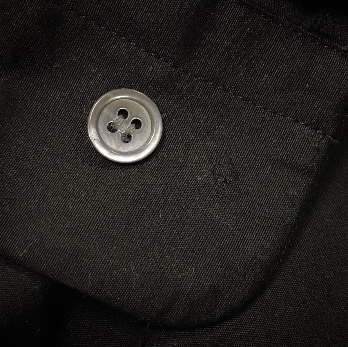 Issey Miyake × Japanese Brand × Tete Homme Issey Miyake Long Sleeve Shirt Button Ups Size US M / EU 48-50 / 2 - 18 Thumbnail