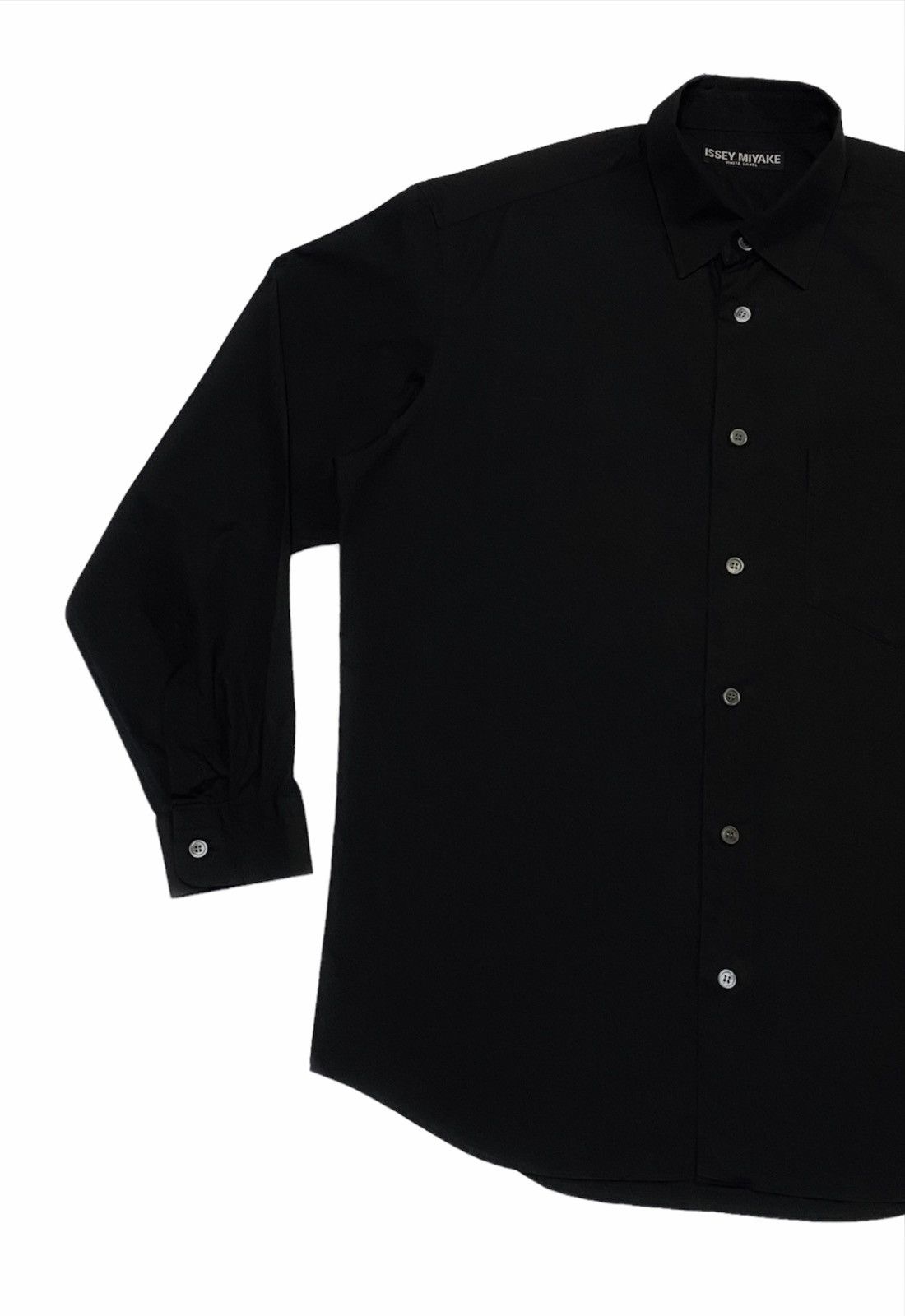 Issey Miyake × Japanese Brand × Tete Homme Issey Miyake Long Sleeve Shirt Button Ups Size US M / EU 48-50 / 2 - 14 Thumbnail