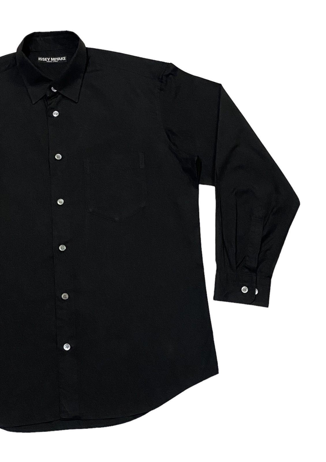 Issey Miyake × Japanese Brand × Tete Homme Issey Miyake Long Sleeve Shirt Button Ups Size US M / EU 48-50 / 2 - 15 Thumbnail