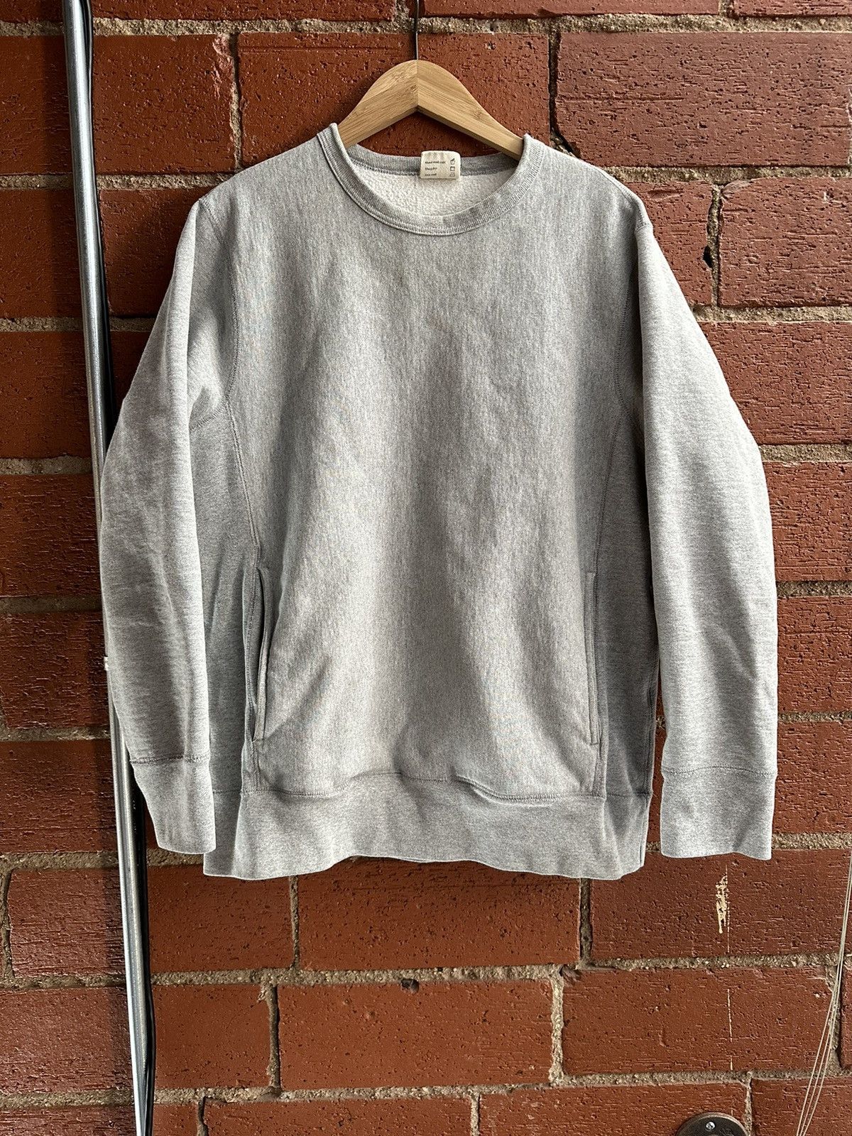 Heavyweight Crewneck ~ Grey – 3sixteen