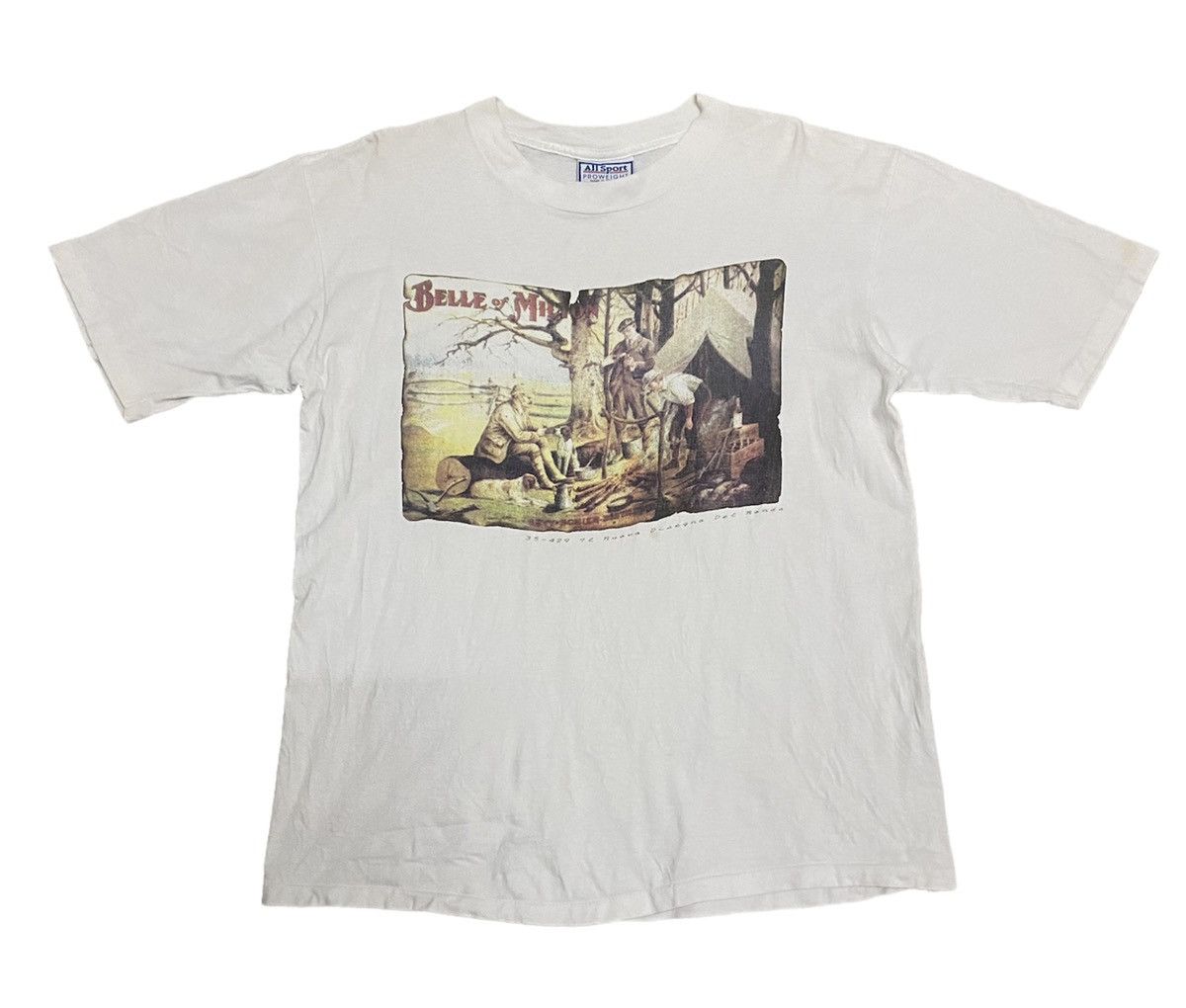 Seditionaries × Vintage Vintage Belle Of Million White Tee Size US L / EU 52-54 / 3 - 1 Thumbnail
