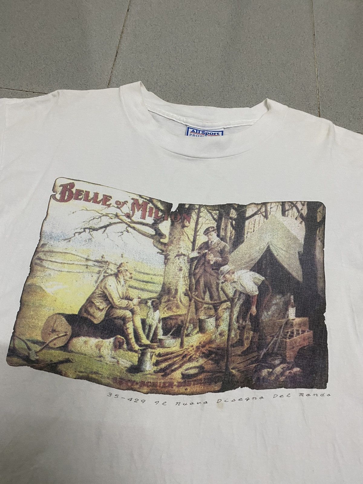 Seditionaries × Vintage Vintage Belle Of Million White Tee Size US L / EU 52-54 / 3 - 2 Thumbnail