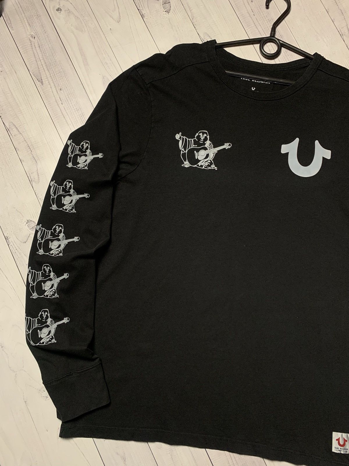 Japanese Brand × True Religion × Vintage Vintage True Religion long sleeve logo rare size Xl Size US XL / EU 56 / 4 - 3 Thumbnail