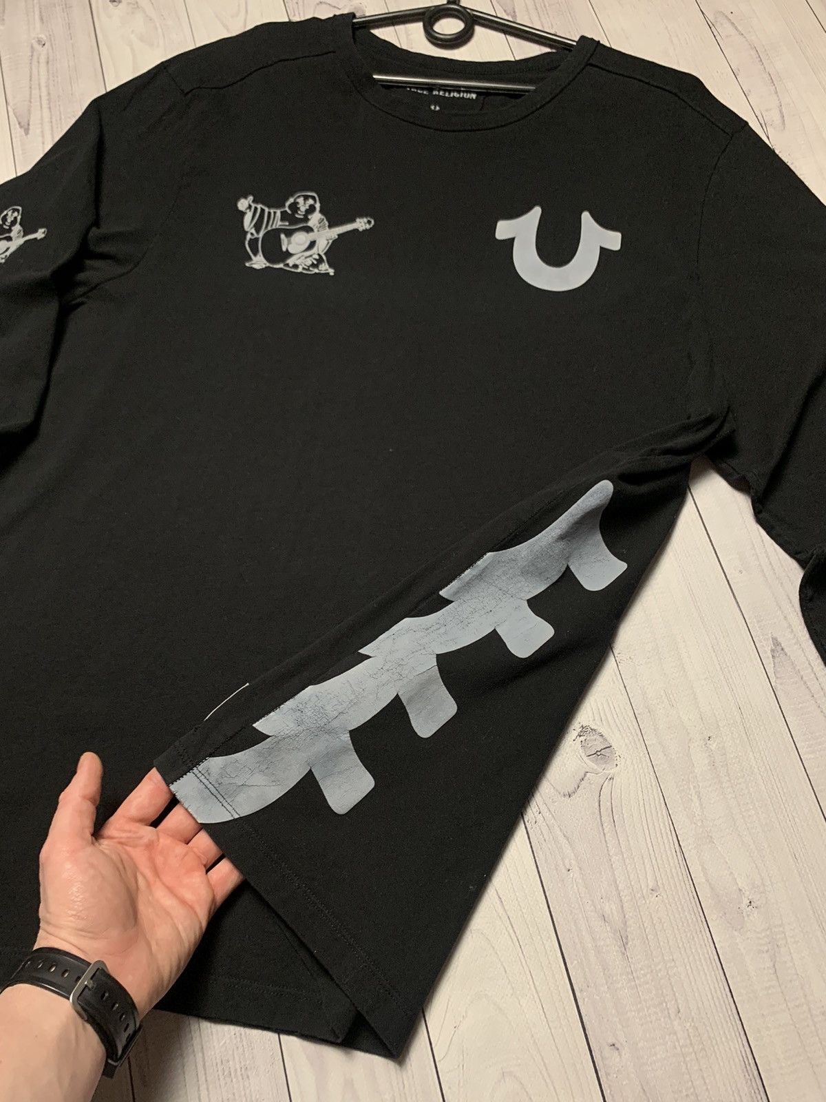 Japanese Brand × True Religion × Vintage Vintage True Religion long sleeve logo rare size Xl Size US XL / EU 56 / 4 - 7 Thumbnail