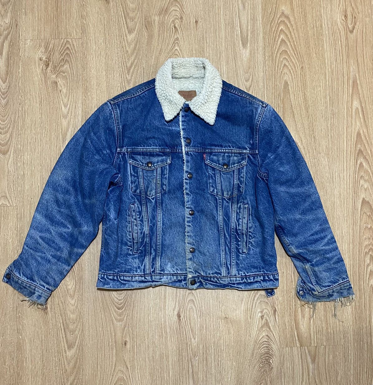 Levi's × Levi's Vintage Clothing Levi’s denim jacket 90s vintage made in Italy Size US S / EU 44-46 / 1 - 1 Thumbnail