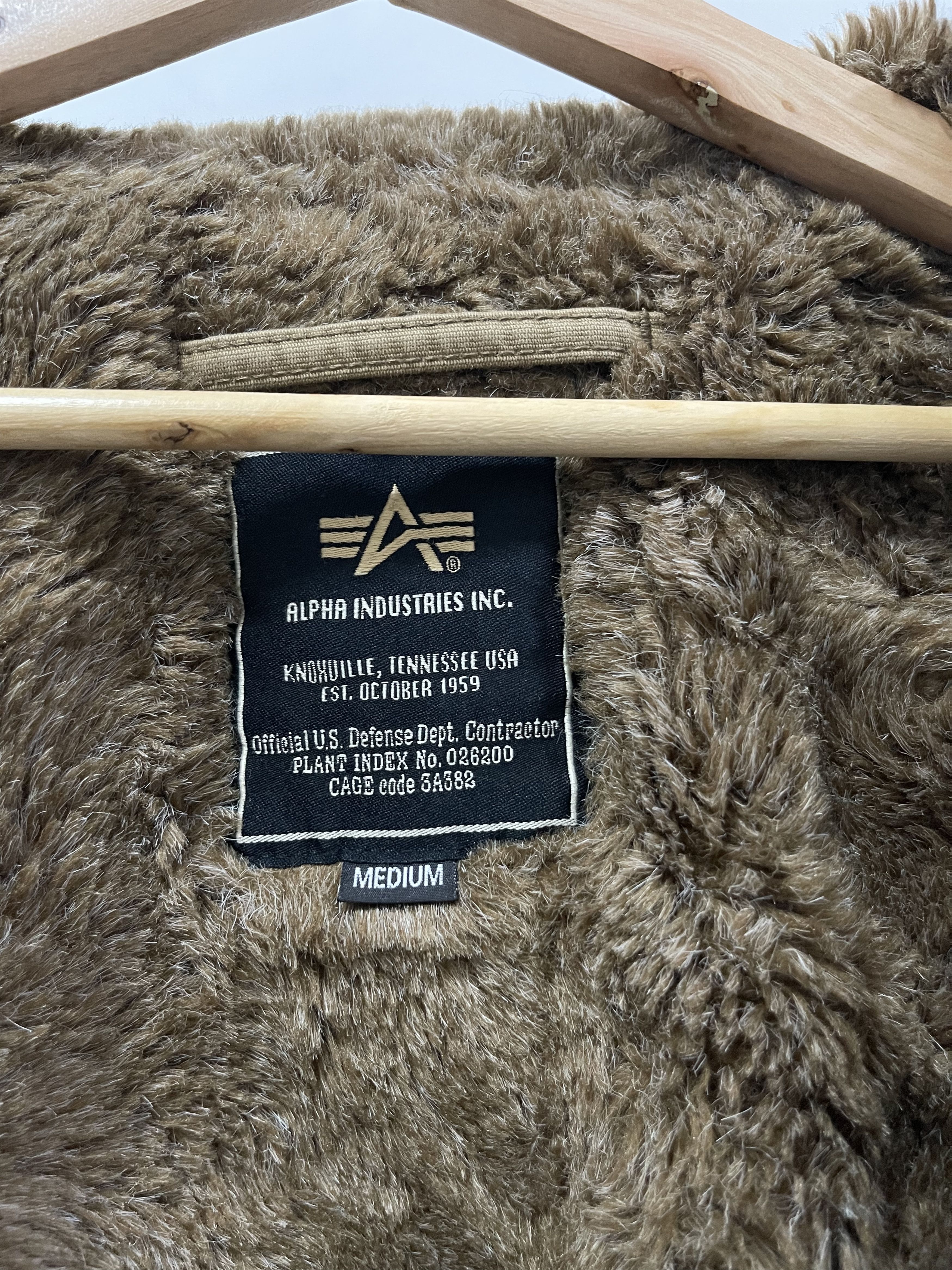 Alpha Industries Vintage Alpha Industries Lined Sherpa Jacket Size US S / EU 44-46 / 1 - 12 Thumbnail