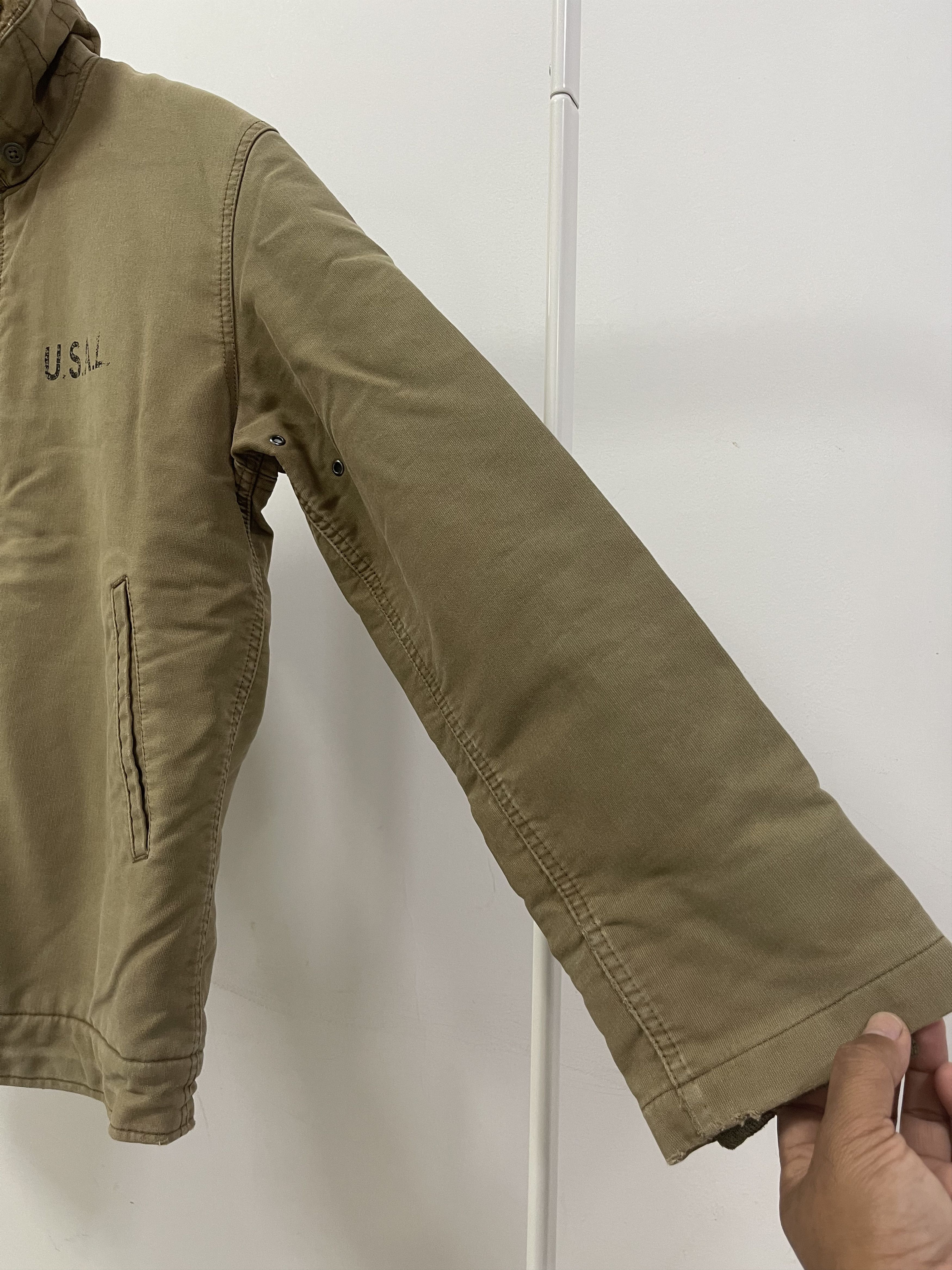 Alpha Industries Vintage Alpha Industries Lined Sherpa Jacket Size US S / EU 44-46 / 1 - 5 Thumbnail