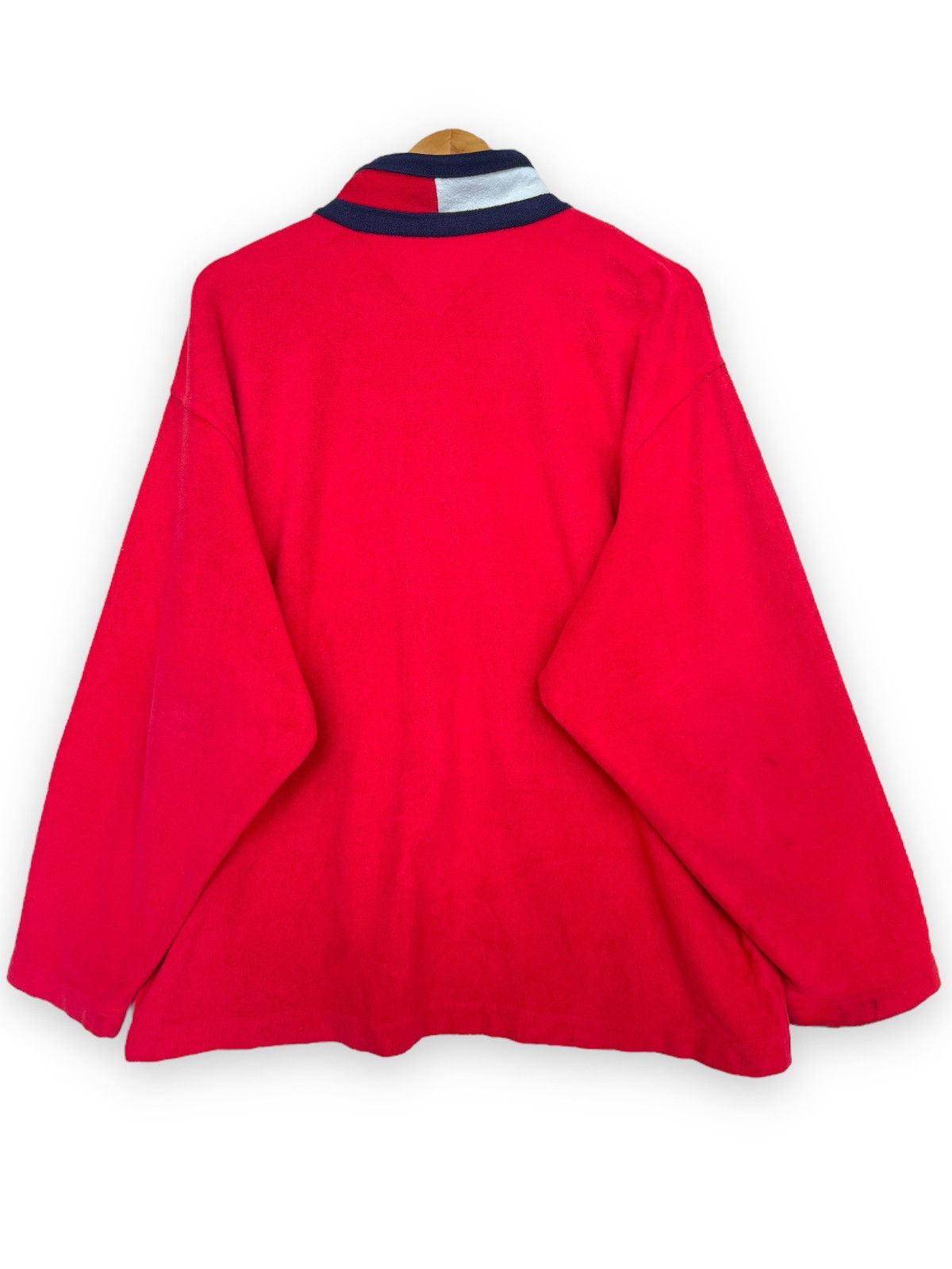 Tommy Hilfiger Vintage 90s Tommy Hilfiger Fleece Sweater XL Size US XL / EU 56 / 4 - 3 Thumbnail