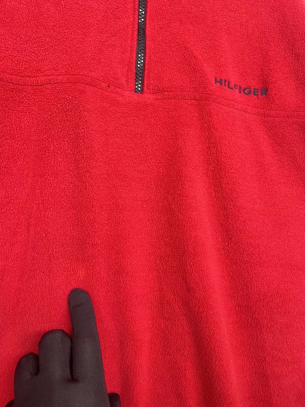 Tommy Hilfiger Vintage 90s Tommy Hilfiger Fleece Sweater XL Size US XL / EU 56 / 4 - 13 Thumbnail