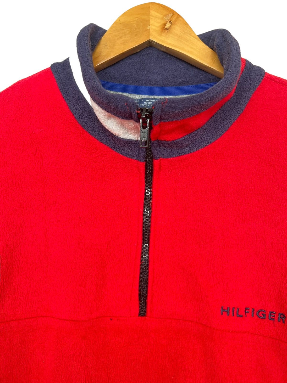 Tommy Hilfiger Vintage 90s Tommy Hilfiger Fleece Sweater XL Size US XL / EU 56 / 4 - 8 Thumbnail