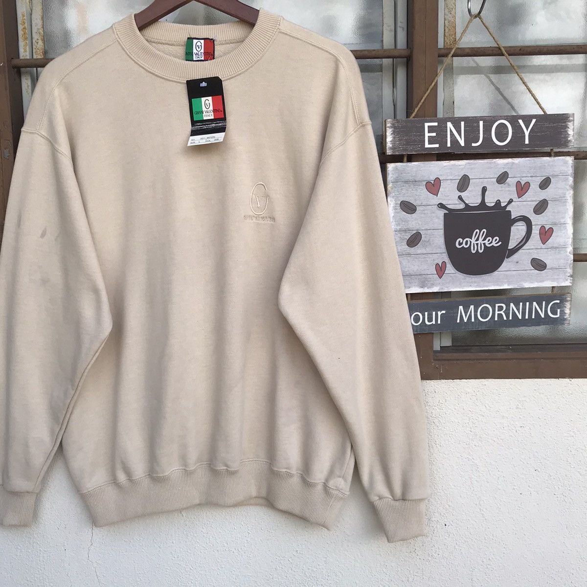 Gianni Valentino × Valentino Gianni Valentino Embroidered crewneck jumper sweatshirt Size US L / EU 52-54 / 3 - 4 Thumbnail