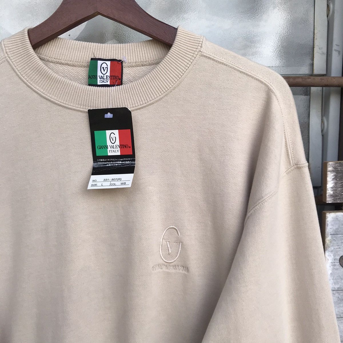 Gianni Valentino × Valentino Gianni Valentino Embroidered crewneck jumper sweatshirt Size US L / EU 52-54 / 3 - 7 Thumbnail