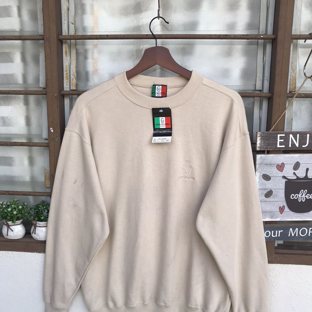 Gianni Valentino × Valentino Gianni Valentino Embroidered crewneck jumper sweatshirt Size US L / EU 52-54 / 3 - 5 Thumbnail