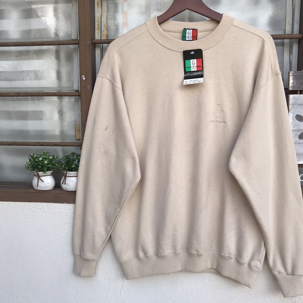 Gianni Valentino × Valentino Gianni Valentino Embroidered crewneck jumper sweatshirt Size US L / EU 52-54 / 3 - 3 Thumbnail